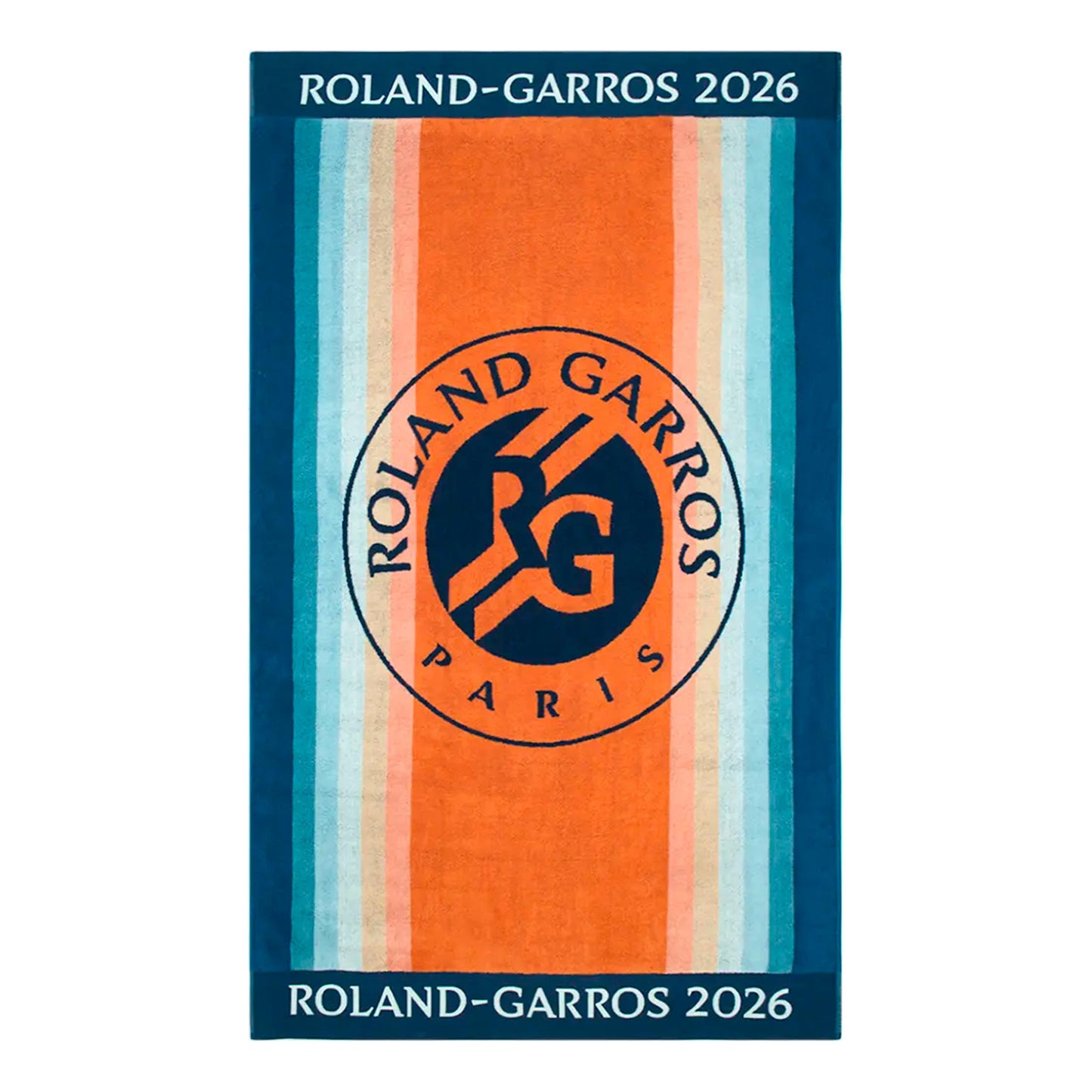 Roland Garros Official Beach Towel 100X170 Asciugamano - blu scuro