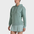 Eolia Felpa con cappuccio Donna - verde