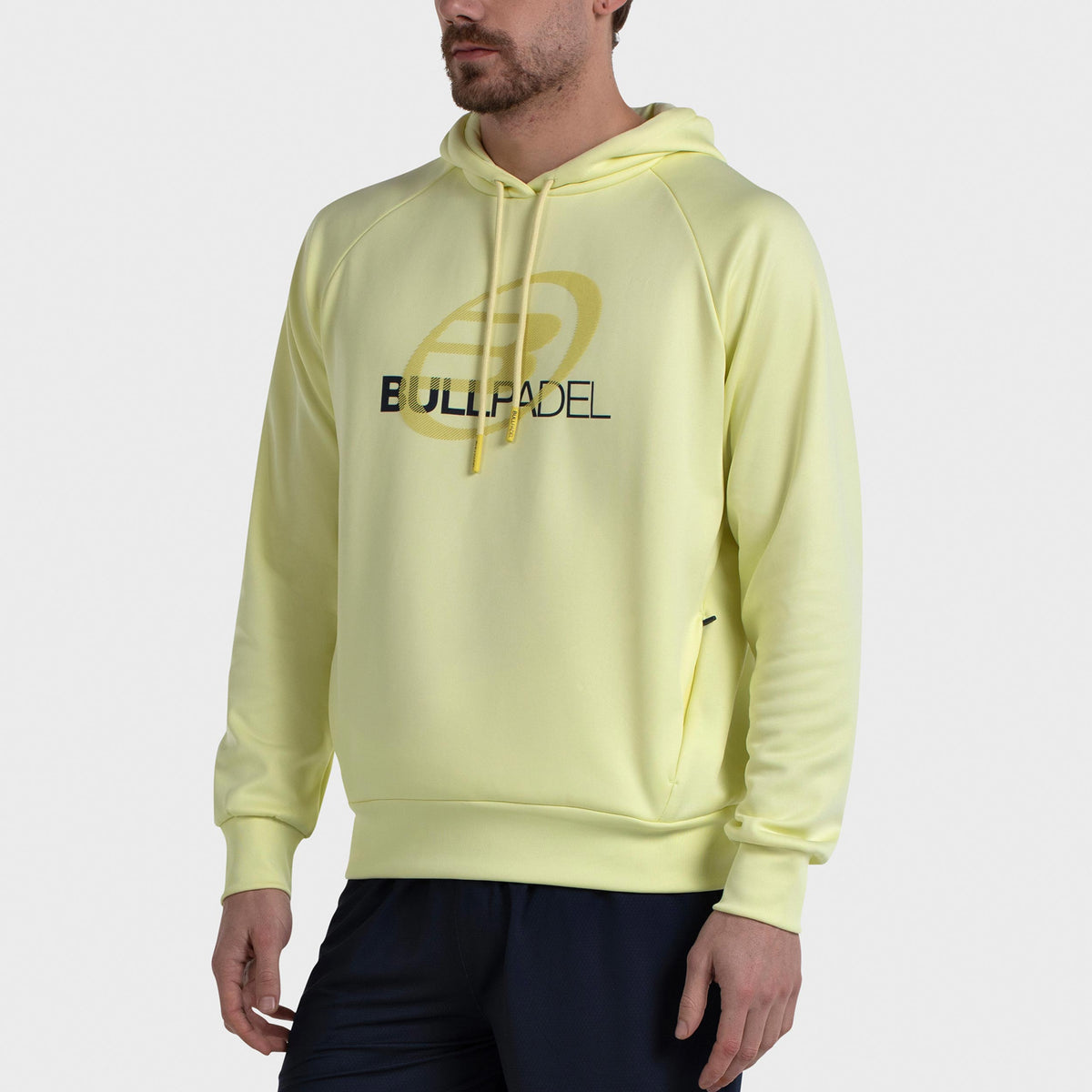 Bullpadel Eira Felpa con cappuccio Uomini - giallo