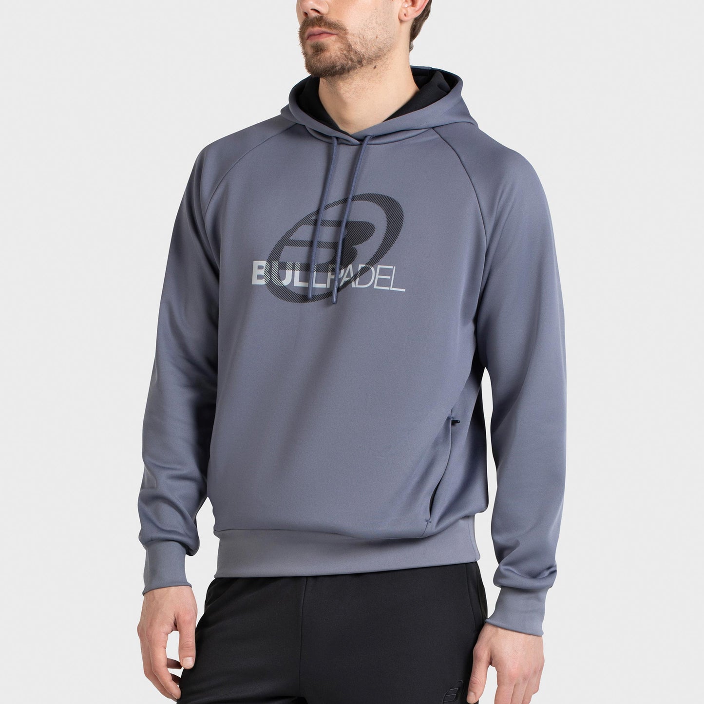 Bullpadel Eira Felpa con cappuccio Uomini - grigio