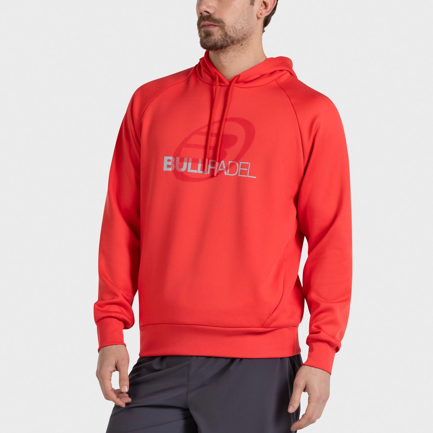 Bullpadel Eira Felpa con cappuccio Uomini - rosso