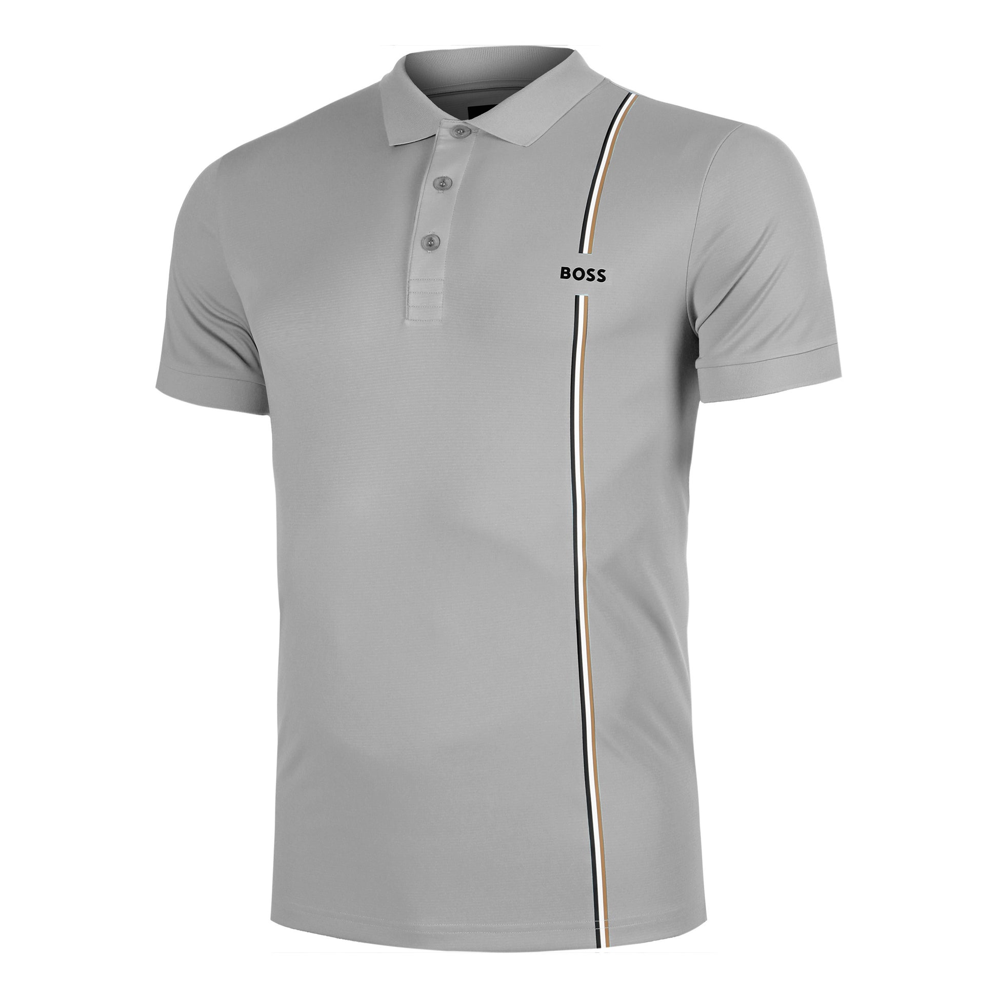 BOSS Game 3 Polo Uomini - grigio scuro