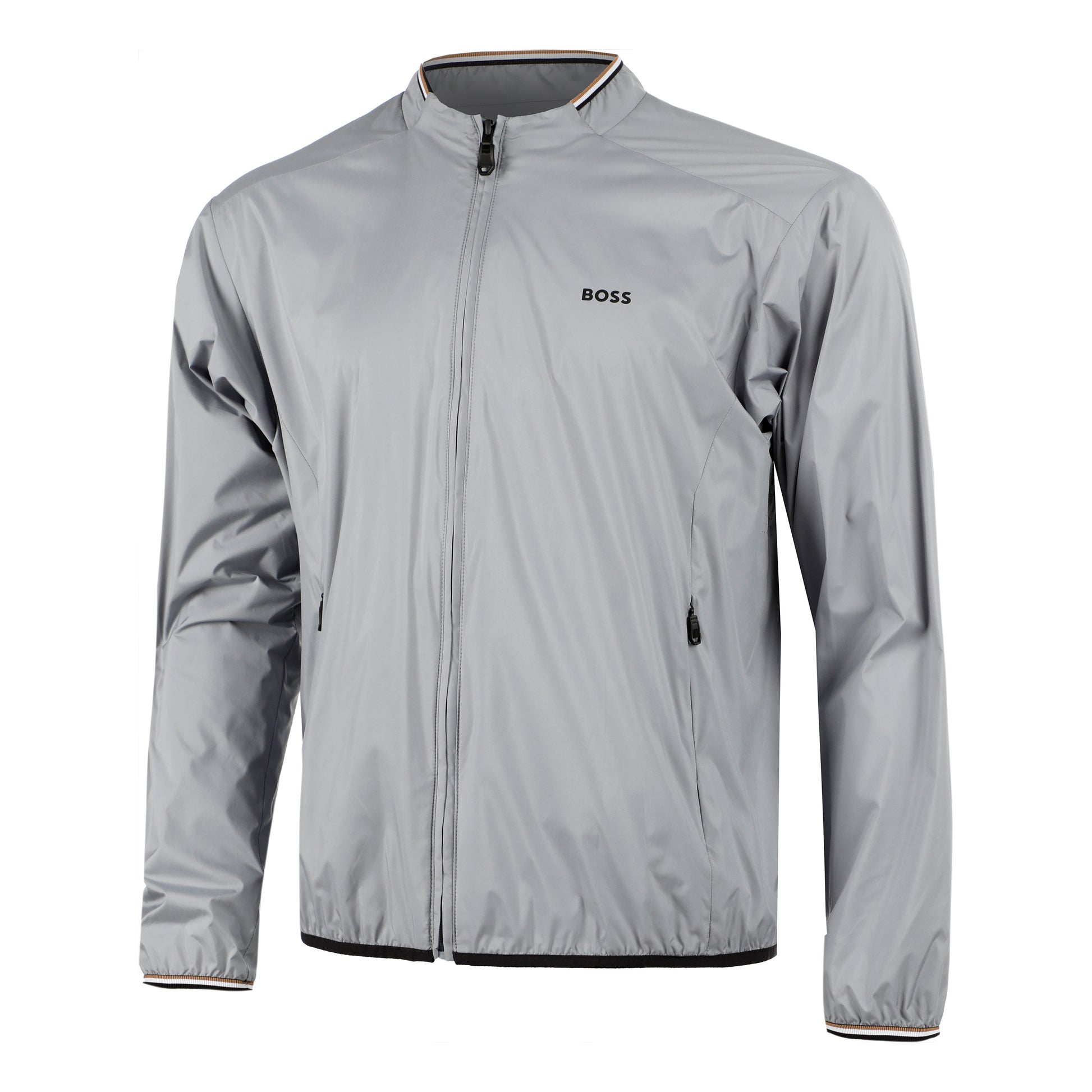 BOSS Game Giacca da allenamento Uomini - grigio scuro