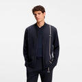Game Full Zip Felpa Uomini - blu scuro