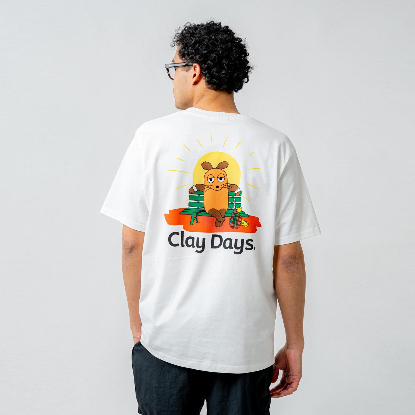 Lobster & Lemonade Maus Clay Days – '94 Campus Maglietta Unisex - bianco