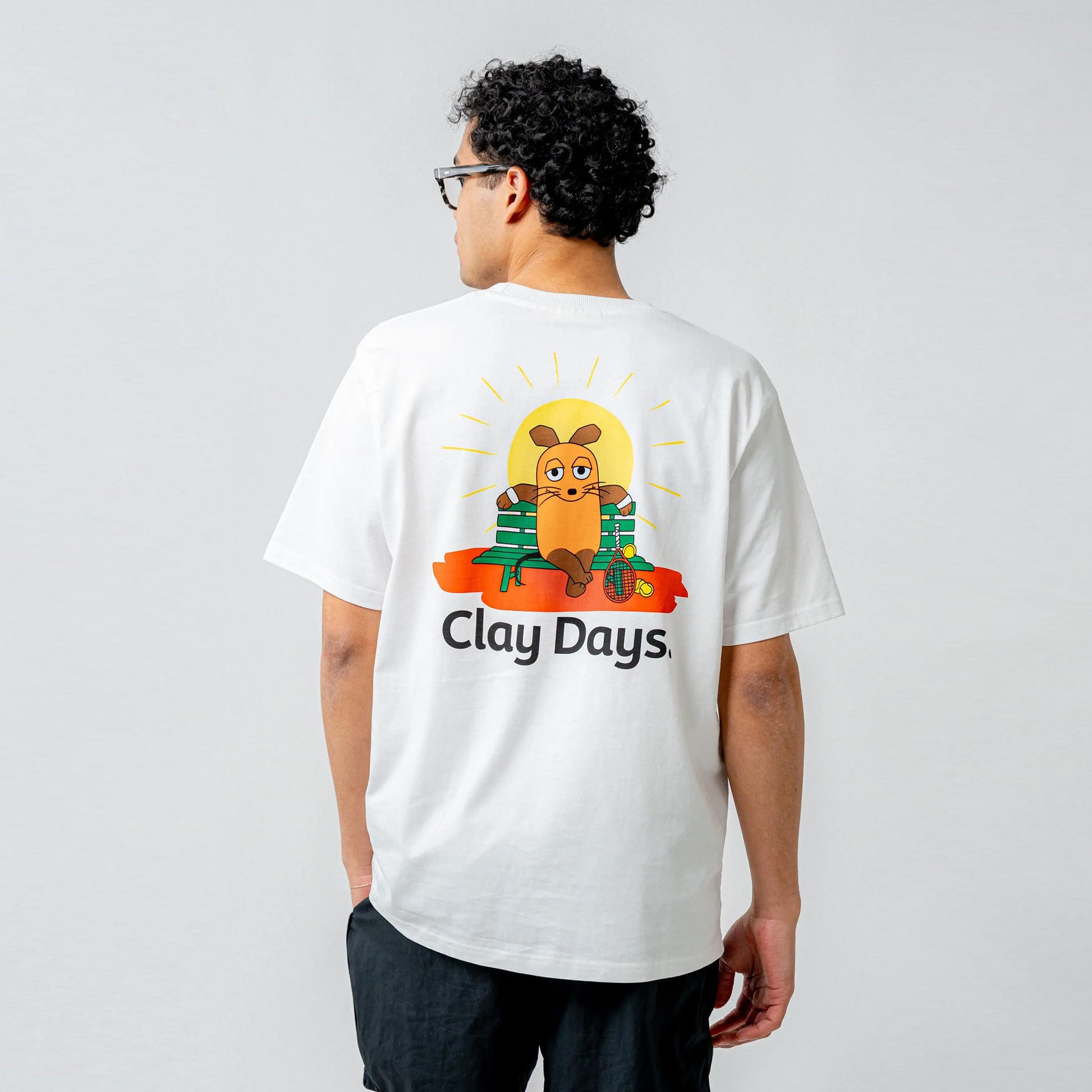 Lobster & Lemonade Maus Clay Days – '94 Campus Maglietta Unisex - bianco
