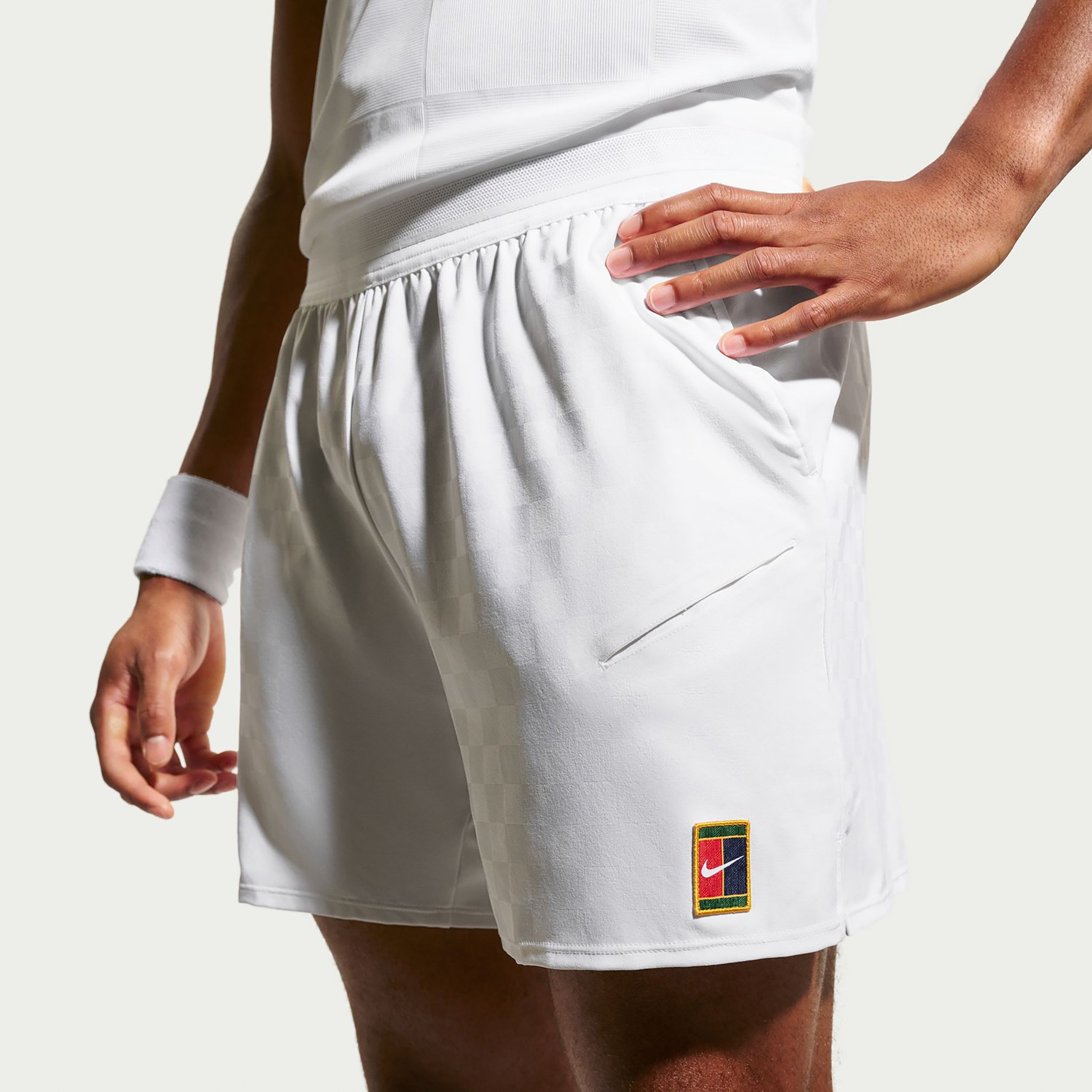 Nike Court Dri-Fit Slam Pantaloncini Uomini - bianco