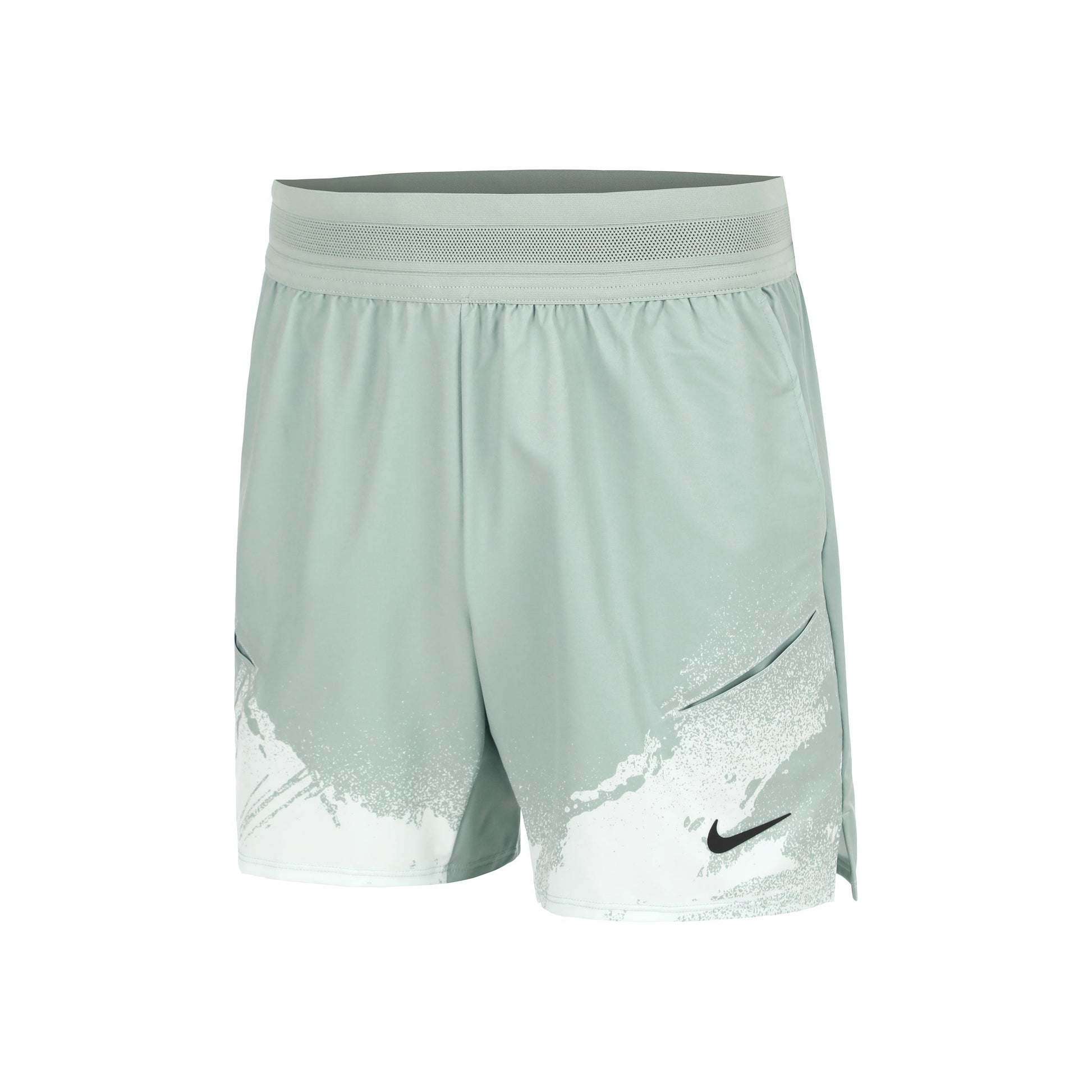 Nike Court Dri-Fit Slam Pantaloncini Uomini - grigio-verde, nero
