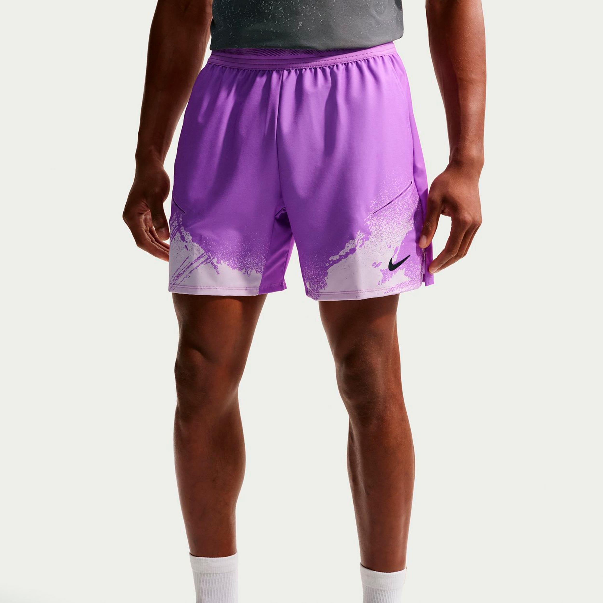 Nike Carlos Alcaraz Court Dri-Fit Slam Pantaloncini Uomini - viola