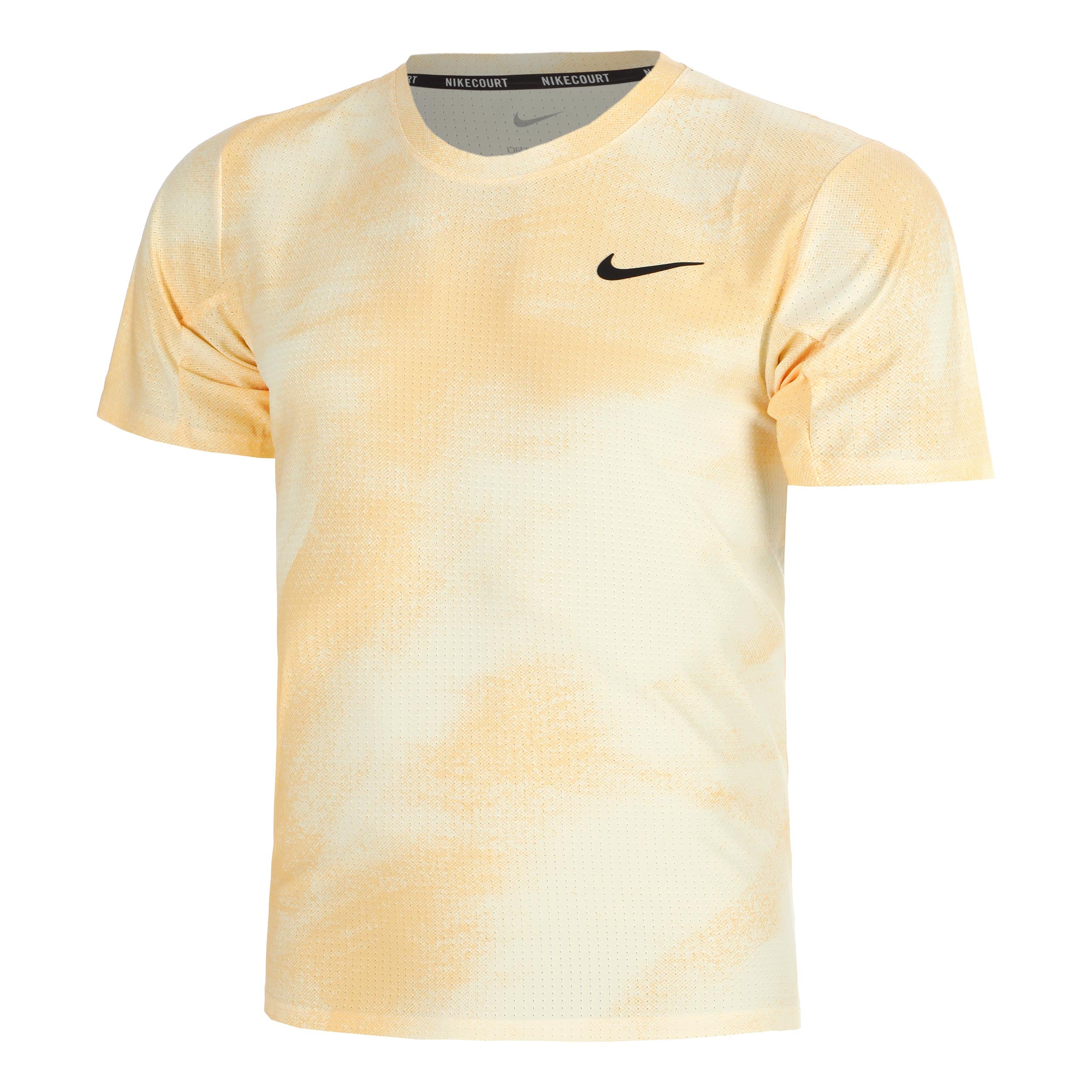 Nike Court Dri-Fit Advantage Slam Maglietta Uomini - giallo