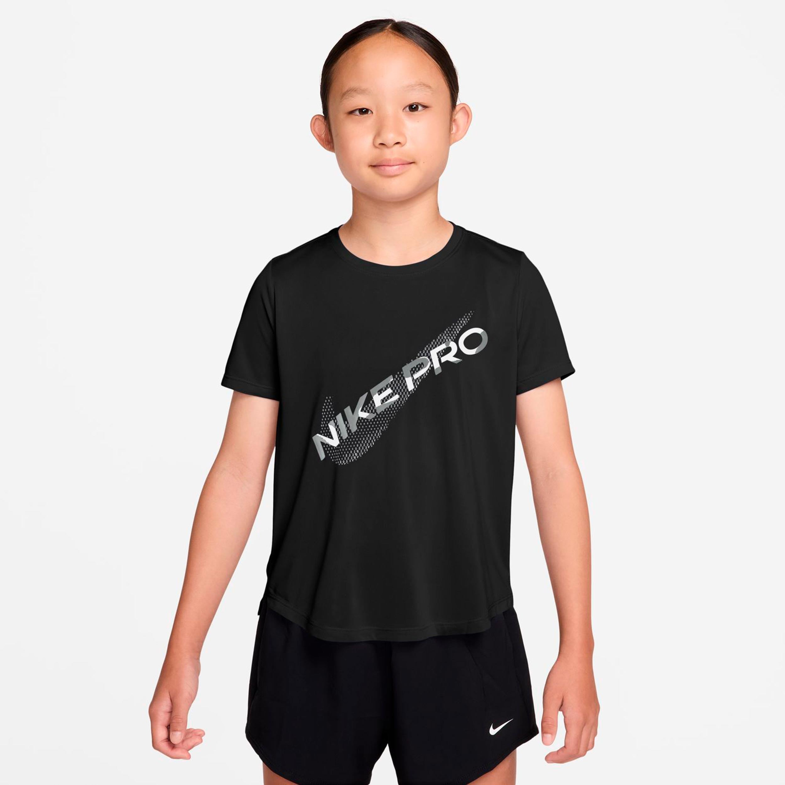 Nike Pro Dri-Fit Maglietta Ragazze - nero