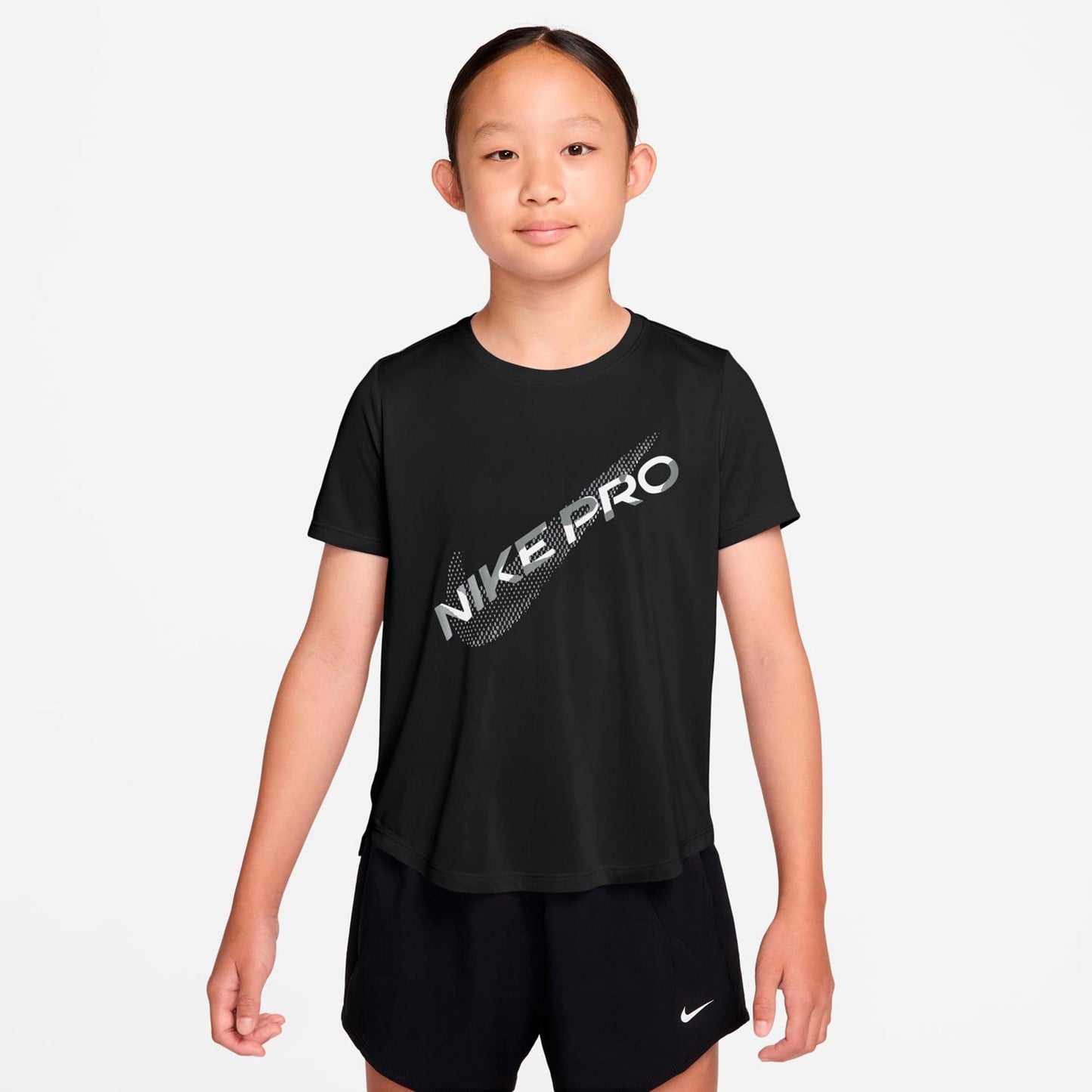 Nike Pro Dri-Fit Maglietta Ragazze - nero