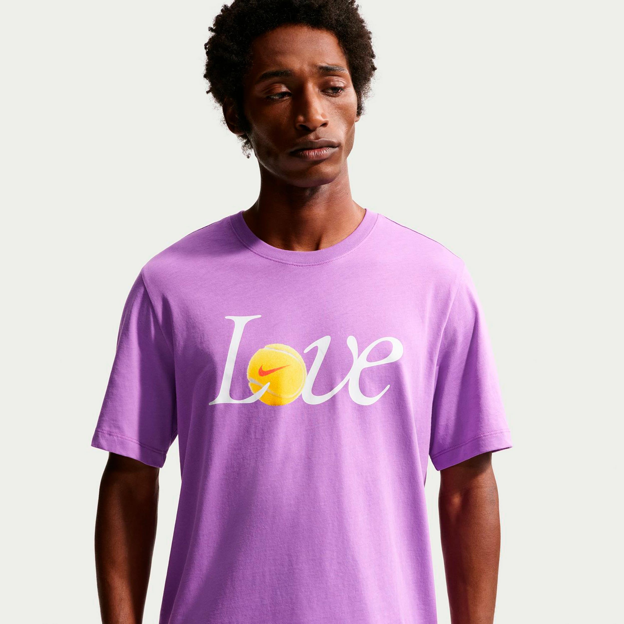 Nike Court Love Maglietta Uomini - viola