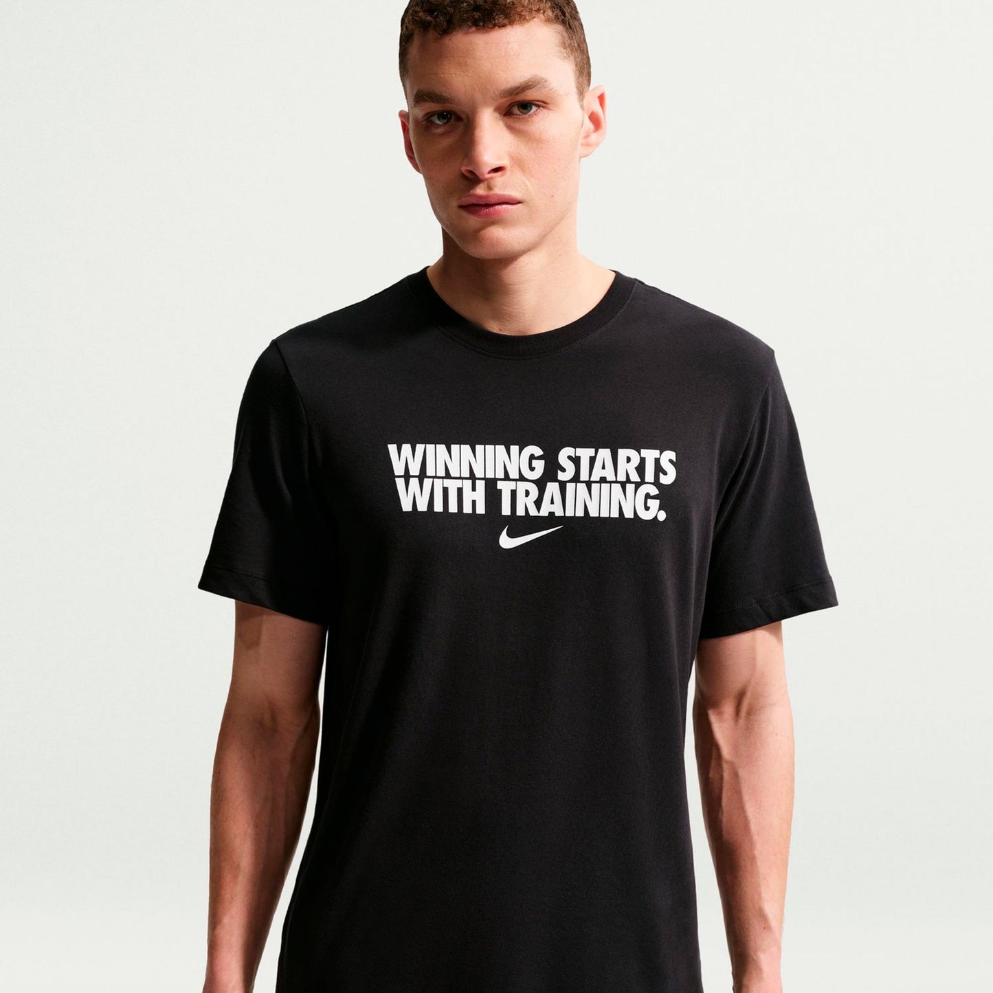 Nike Dri-Fit Winning Maglietta Uomini - nero
