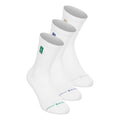 Crew Calzini da tennis Confezione da 3 Unisex - bianco, blu