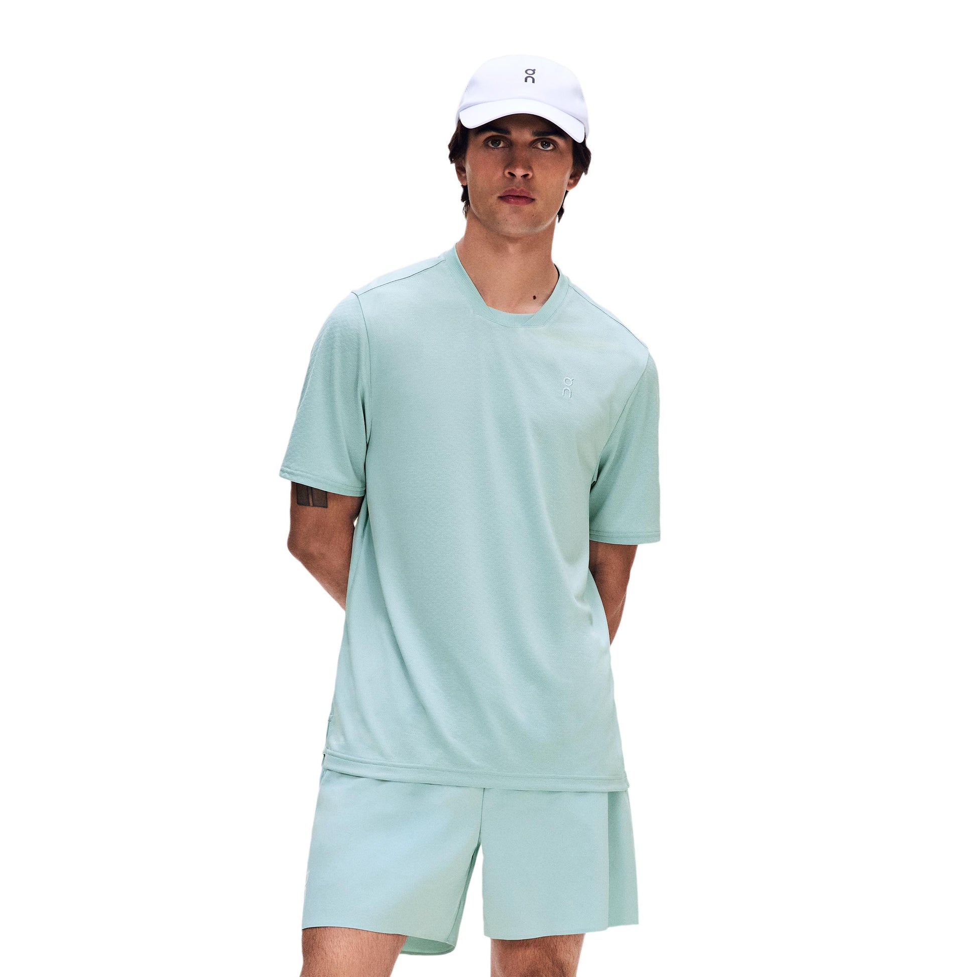 On Court-T Edit Maglietta Uomini - grigio-blu