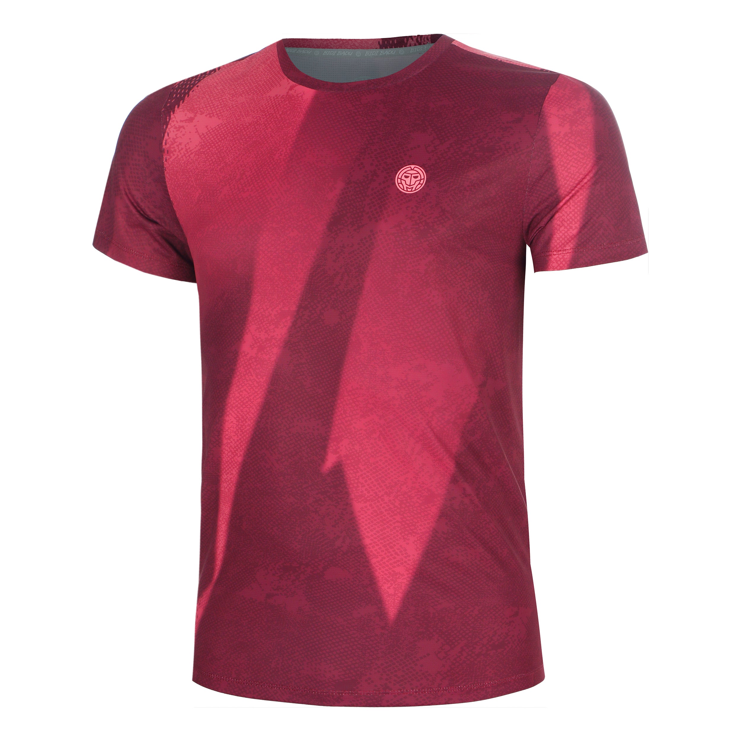 BIDI BADU Freeze Out Maglietta Uomini - rosso scuro, rosa