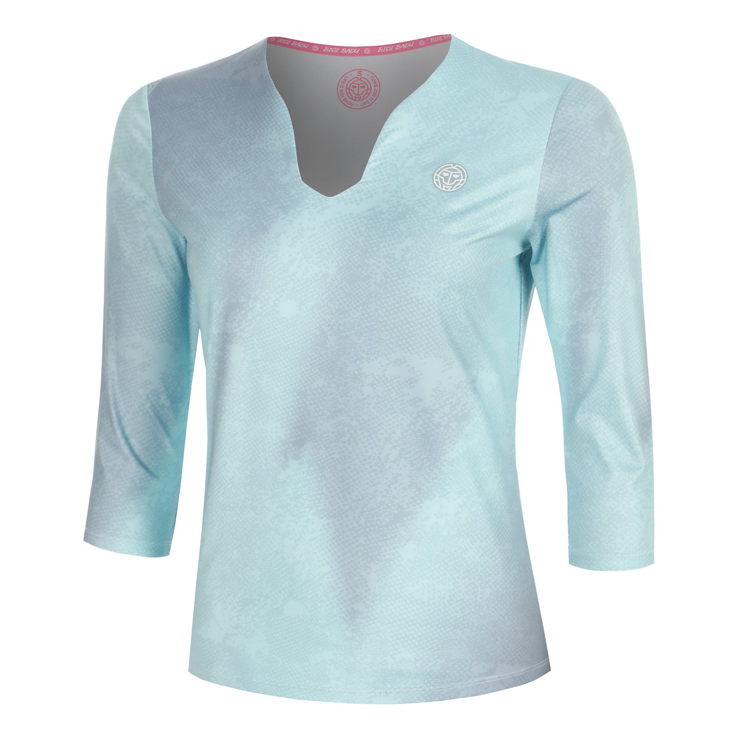 BIDI BADU Freeze Out V-Neck Printed  Manica lunga Donna - menta