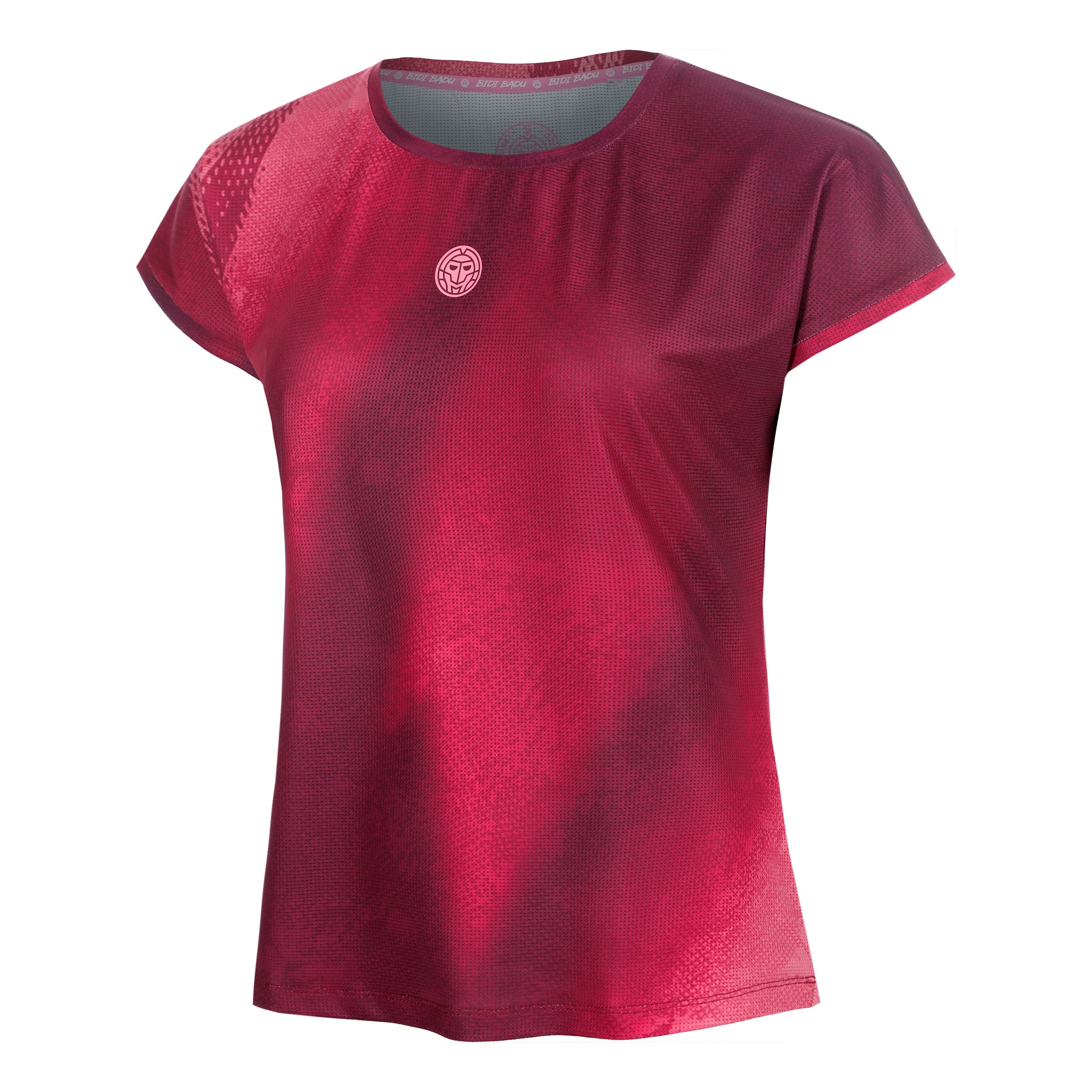 BIDI BADU Freeze Out  Maglietta Donna - rosso scuro, rosa