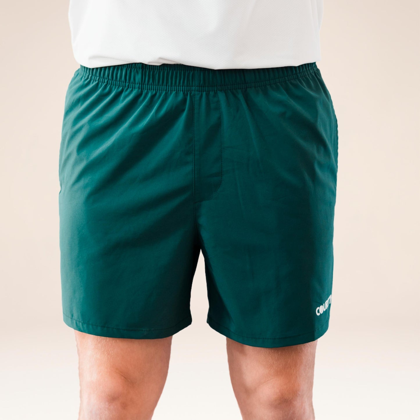 COURT7 Dual Pocket 5in Pantaloncini Uomini - verde