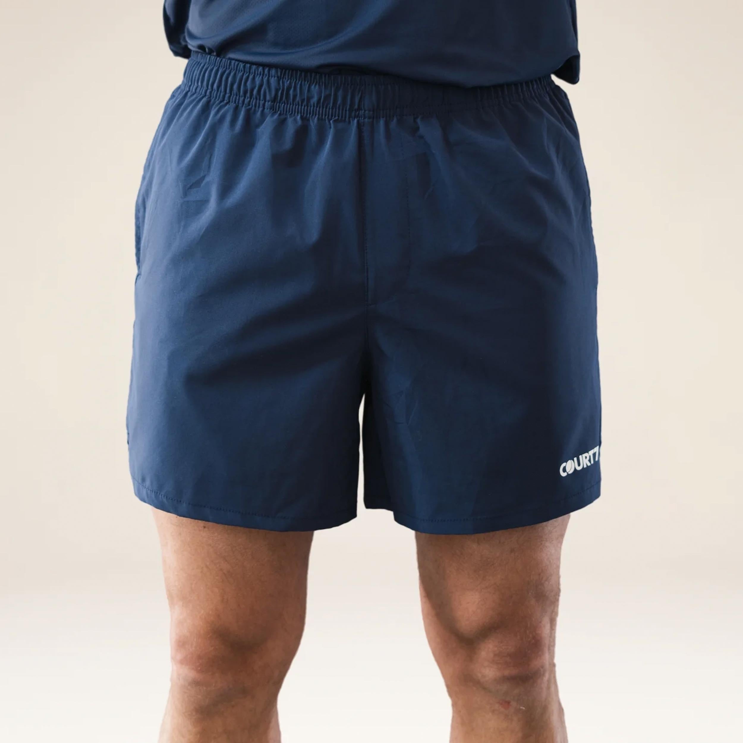 COURT7 Dual Pocket 5in Pantaloncini Uomini - blu