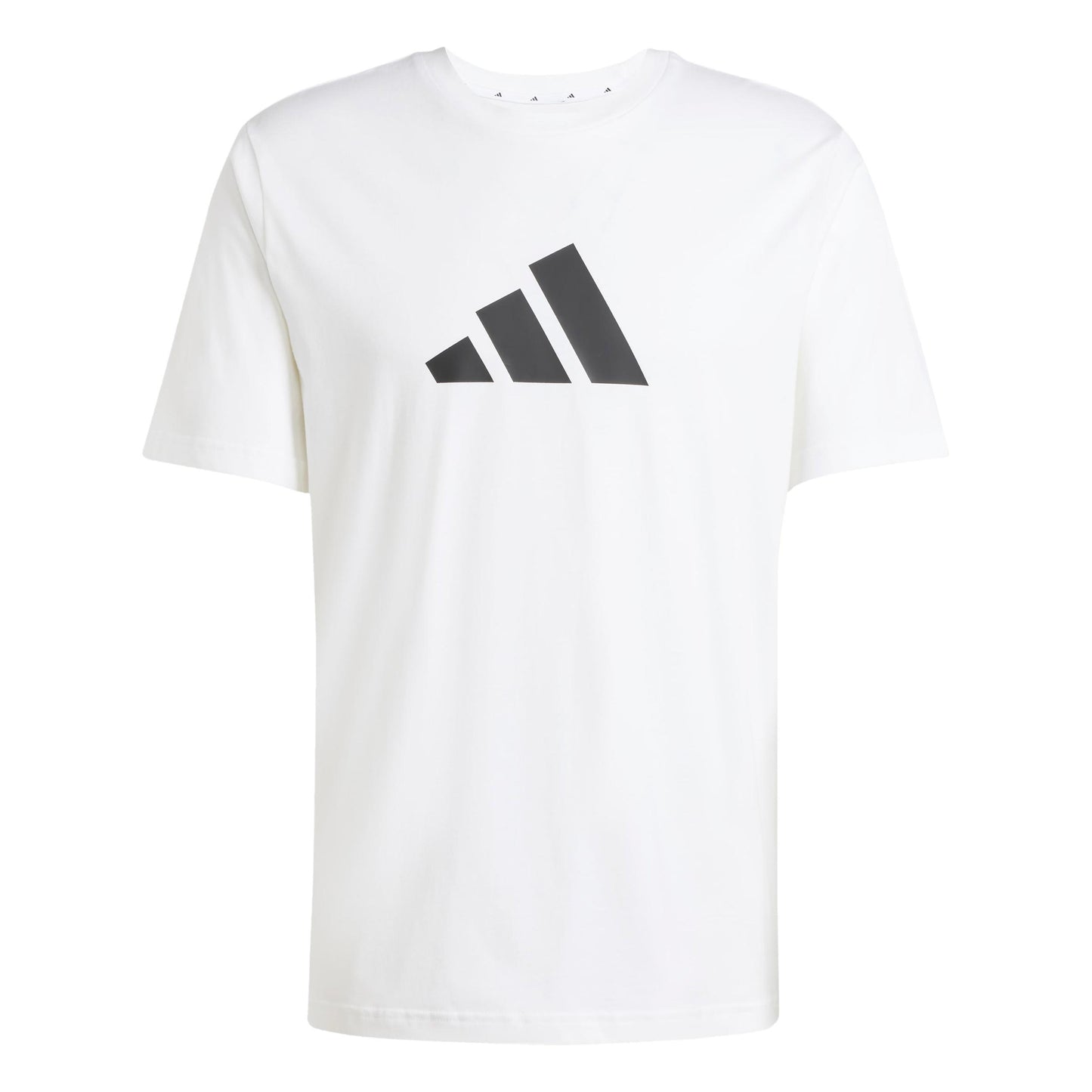 adidas Future Icons 3 Bar Logo Maglietta Uomini - bianco, nero