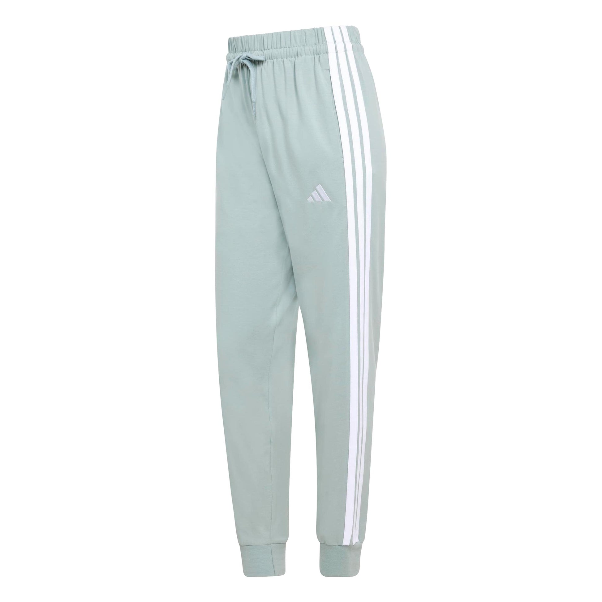 adidas Essentials 3Stripes Pantalone da allenamento Donna - salvia, bianco