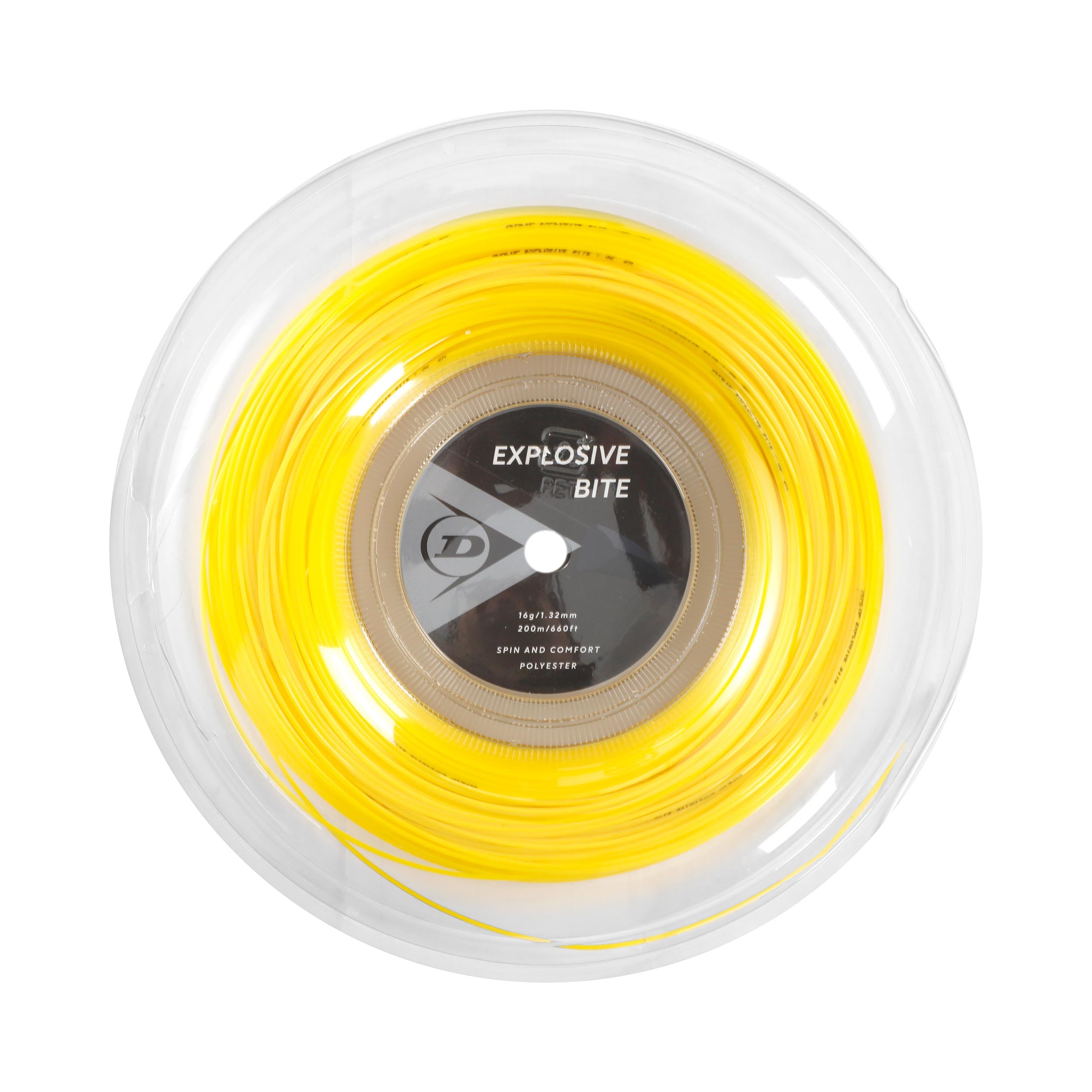 Dunlop Explosive Bite Rotolo di corde 200m - giallo