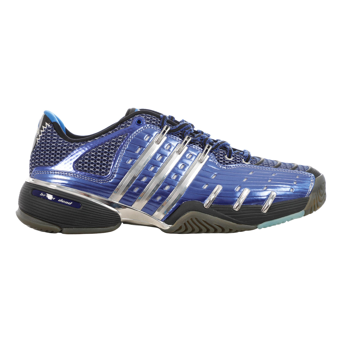 adidas Barricade V Brain Scarpa per tutte le superfici Uomini - blu scuro