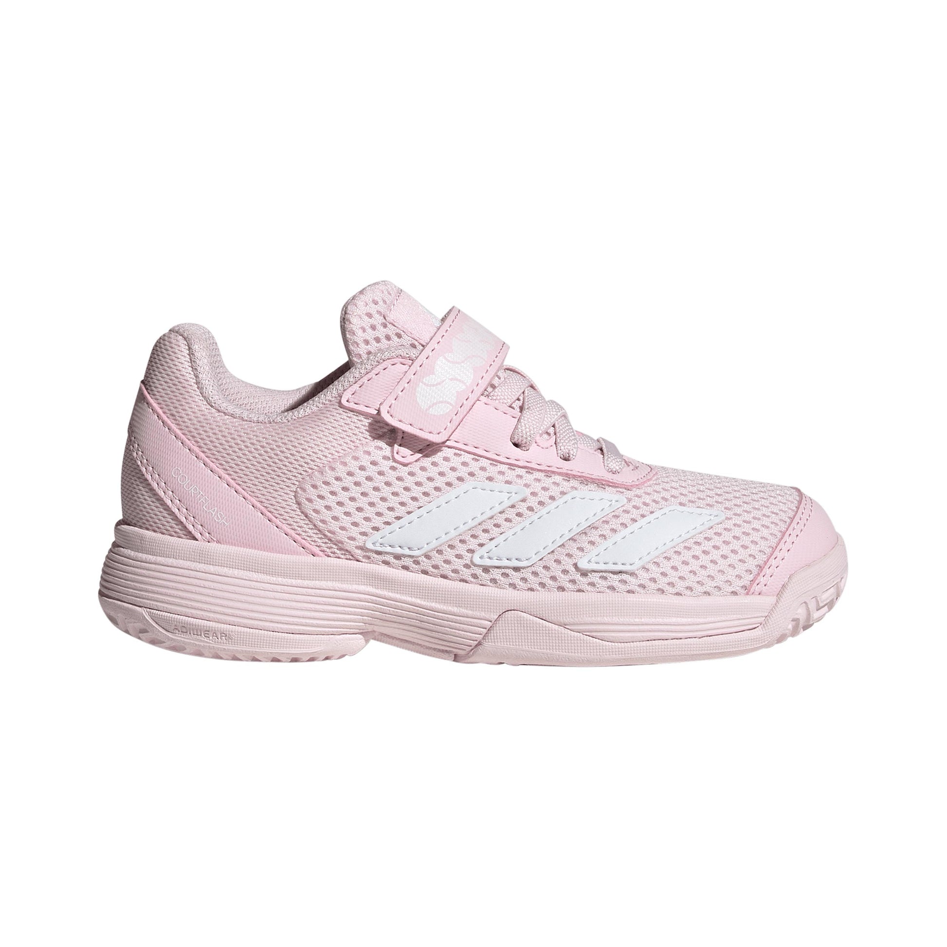 adidas Courtflash Scarpa per tutte le superfici Bambini - rosa pastello, bianco