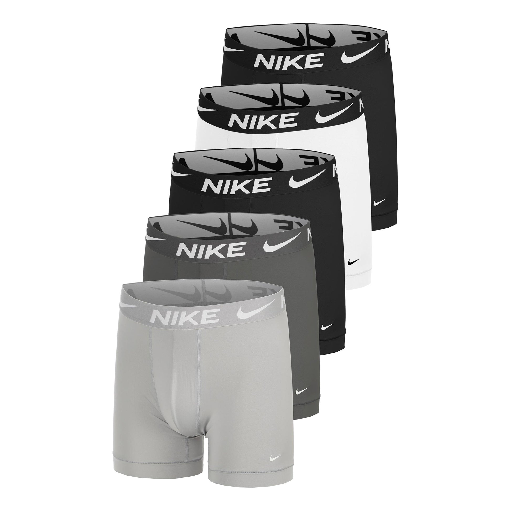 Nike Essential Cotton Stretch Trunk Boxer Confezione da 3 Uomini - grigio chiaro