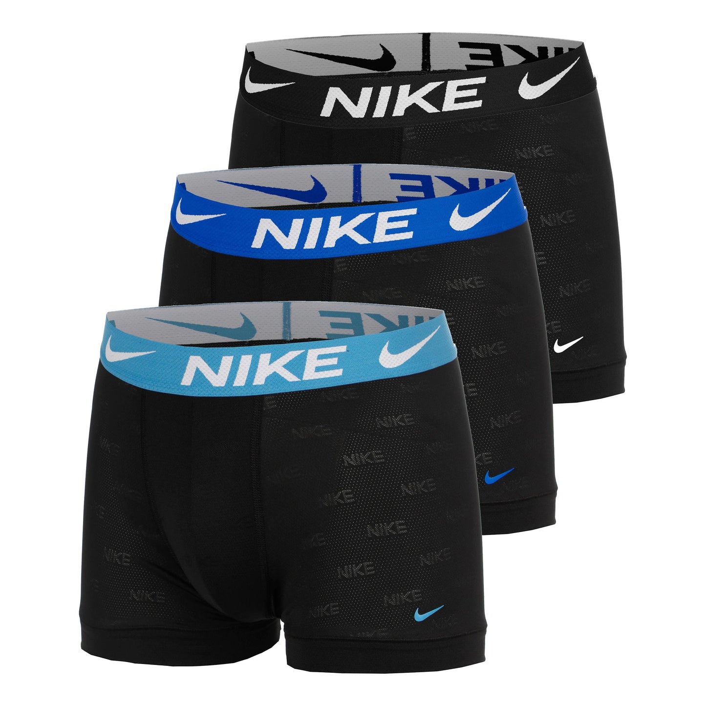 Nike Elite Breath Trunk Boxer Confezione da 3 Uomini - grigio scuro
