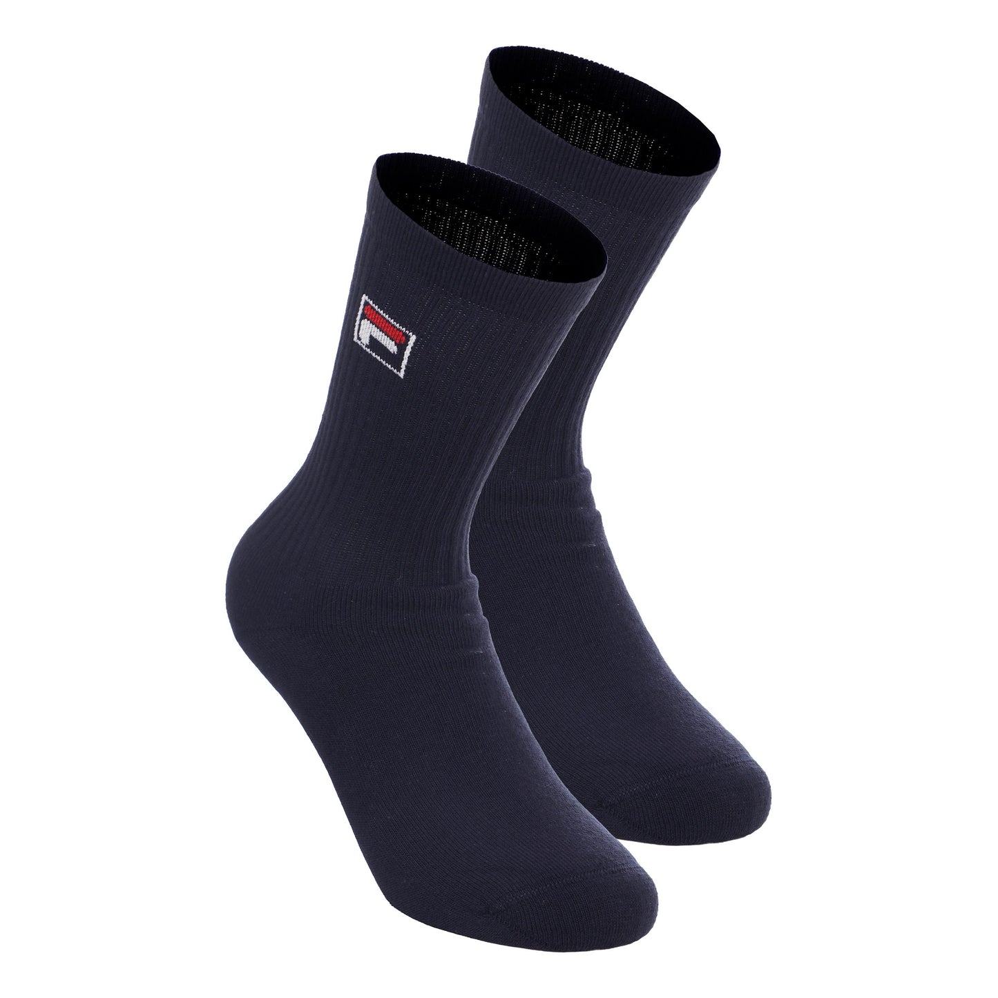 Fila F-Box Crew Sport Calzini da tennis Confezione da 2 Unisex - blu scuro