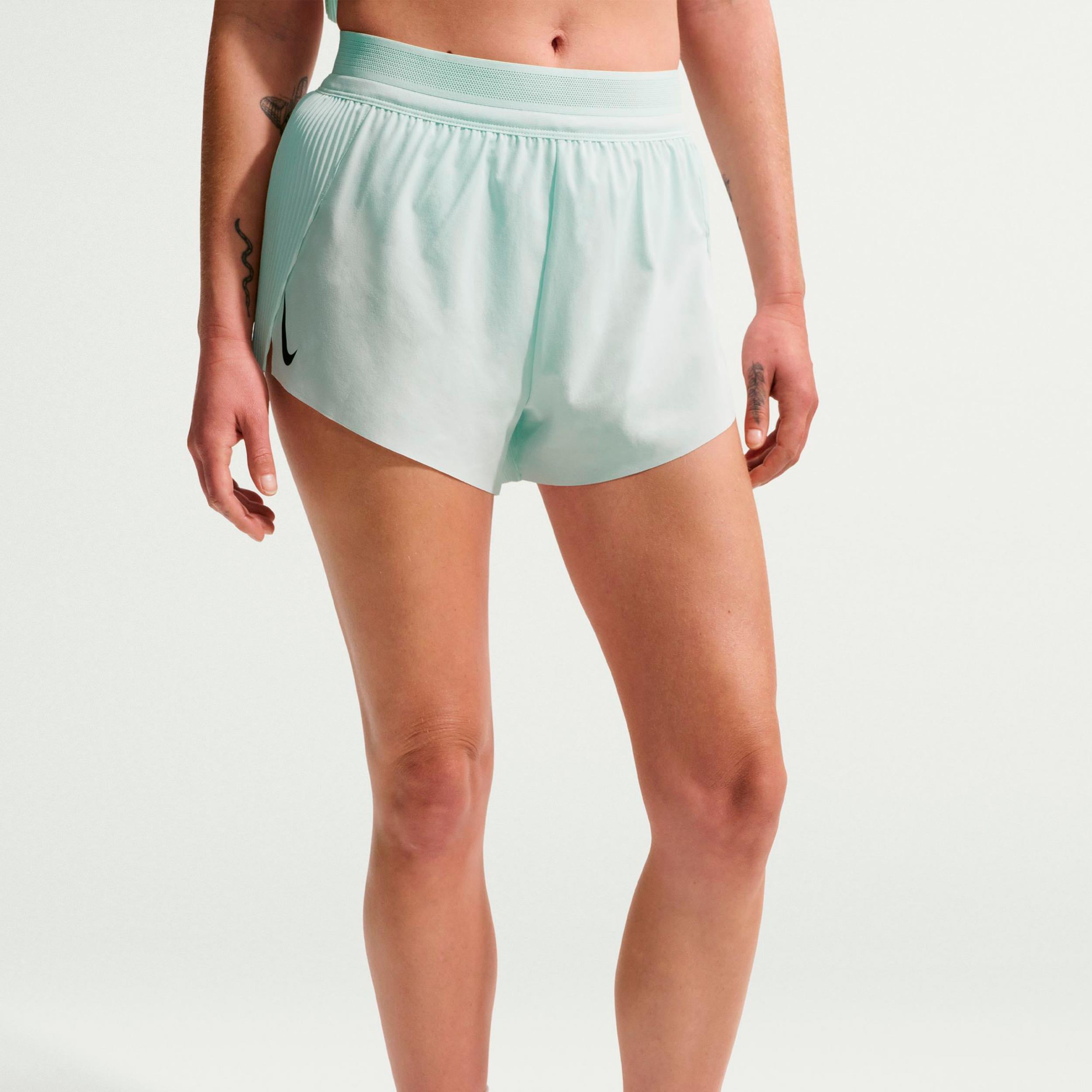 Nike AeroSwift Pantaloncini da corsa Donna - menta, nero
