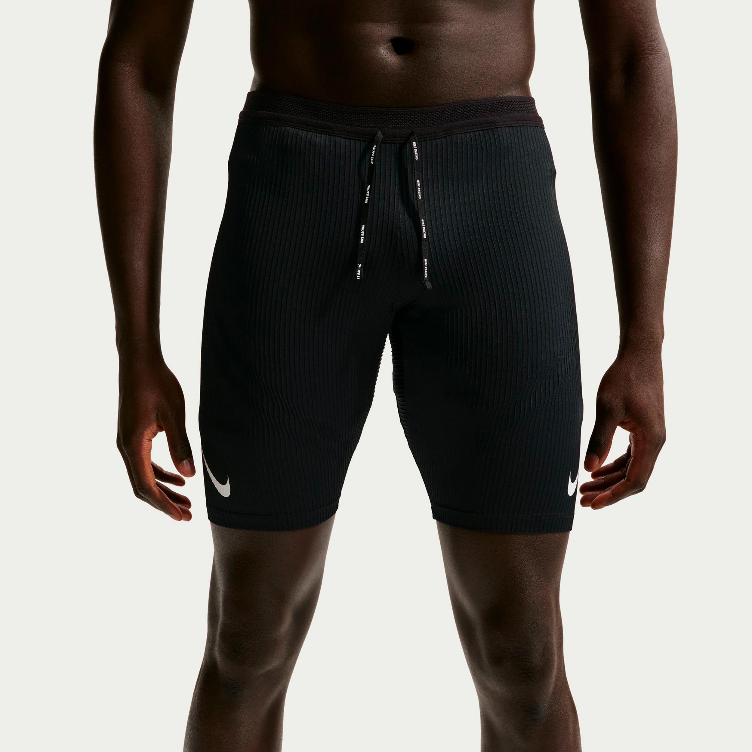 Nike AeroSwift Calzamaglia da corsa Uomini - nero, bianco