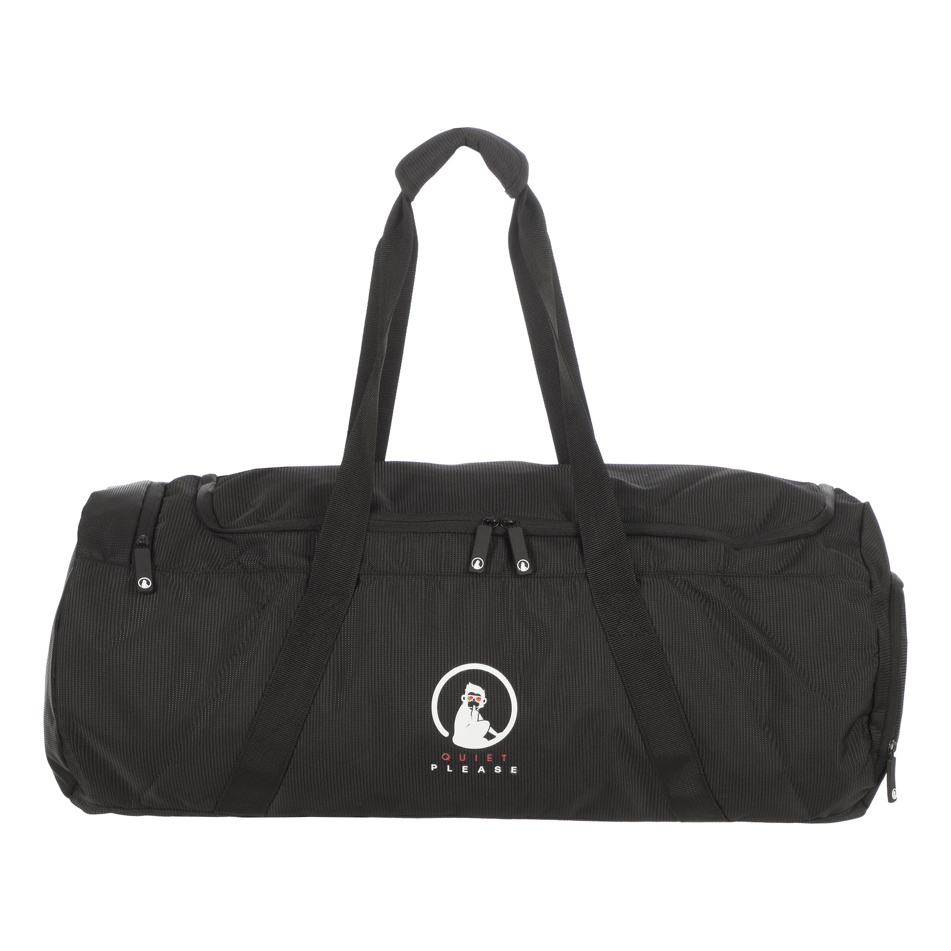 Quiet Please Gym Borsa sportiva - nero