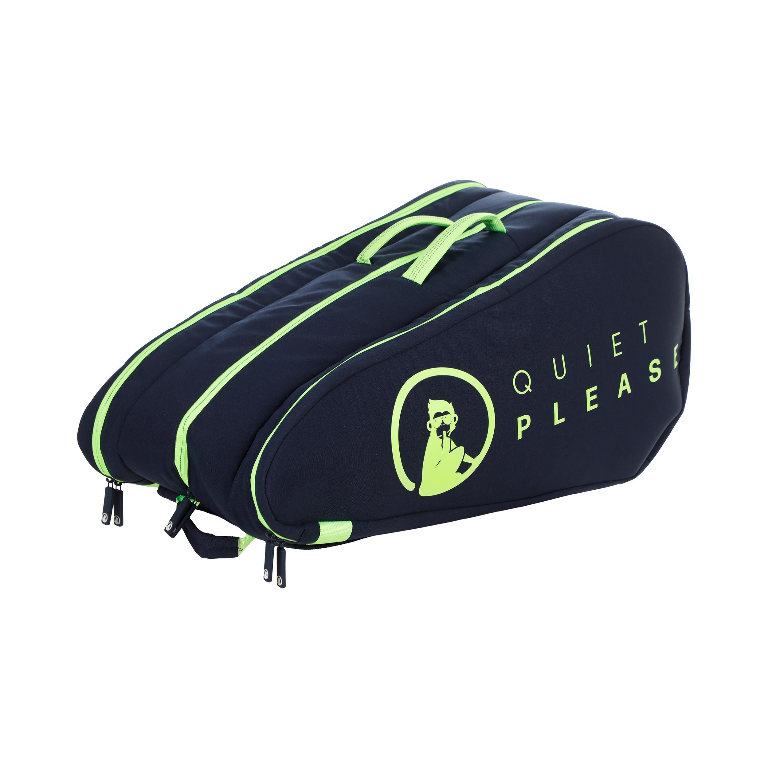 Quiet Please Kids Borsa per racchetta - blu scuro