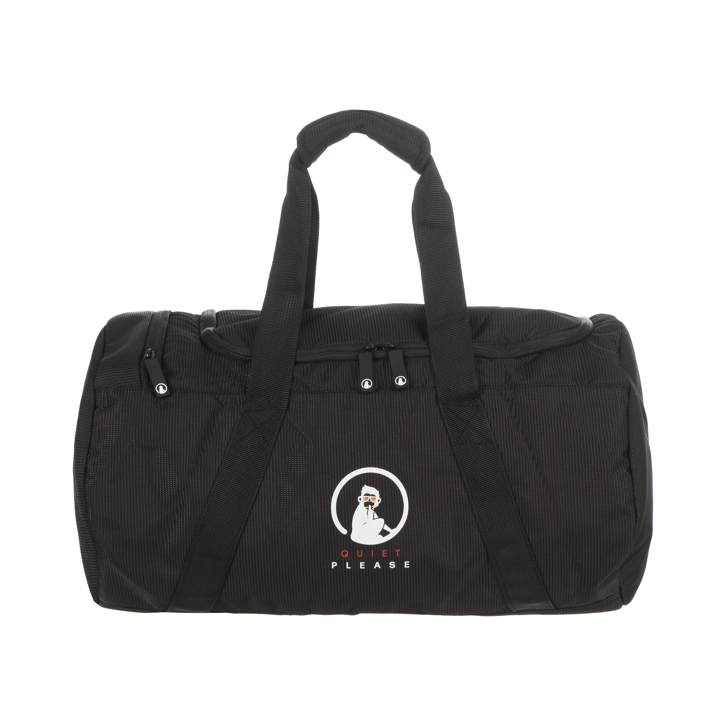 Quiet Please Gym Borsa sportiva - nero