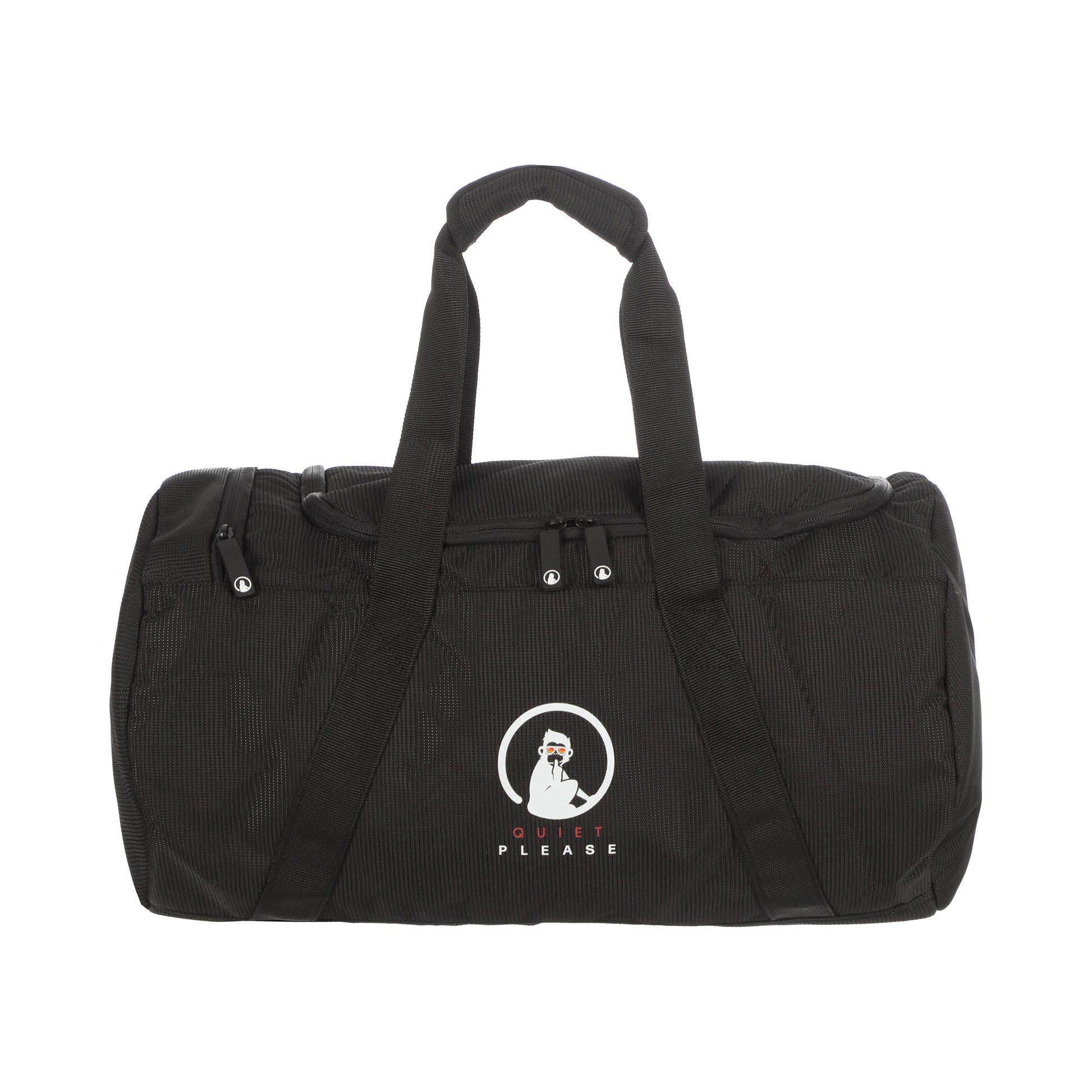 Quiet Please Gym Borsa sportiva - nero