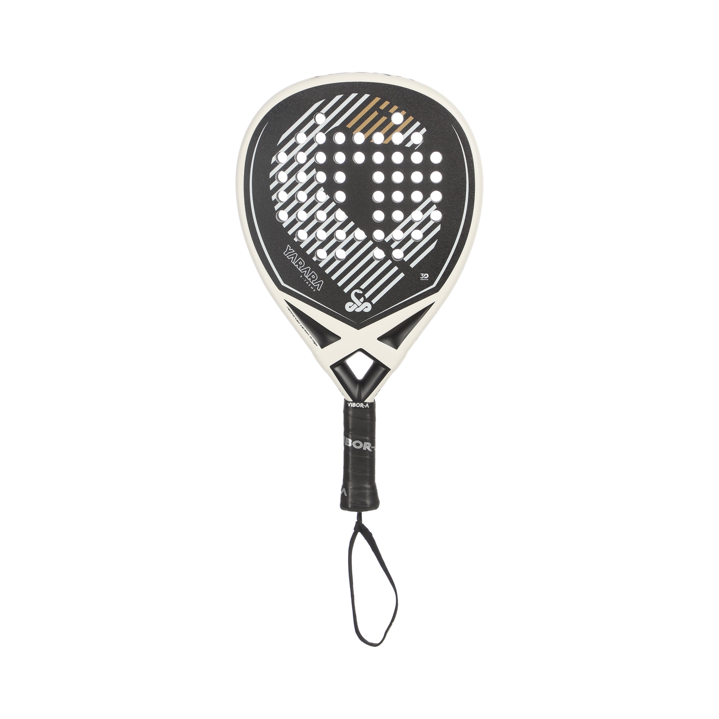 Vibora Yarara Xtreme Fiber Negro Racchette da padel