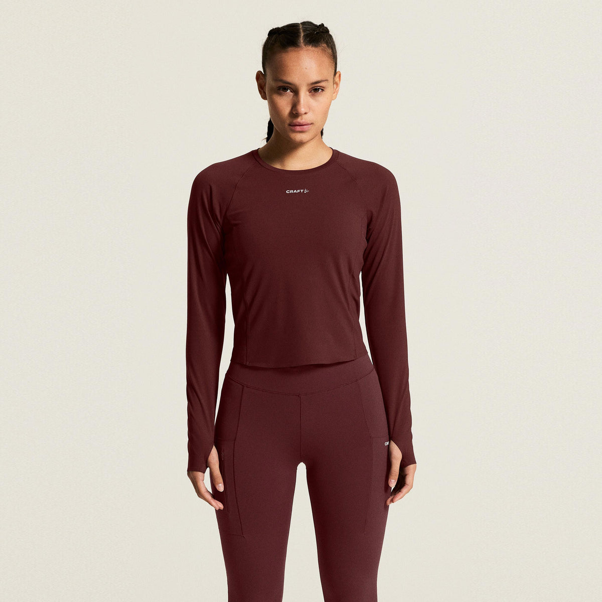Craft Hypervent Tight Camicia da corsa Donna - rosso