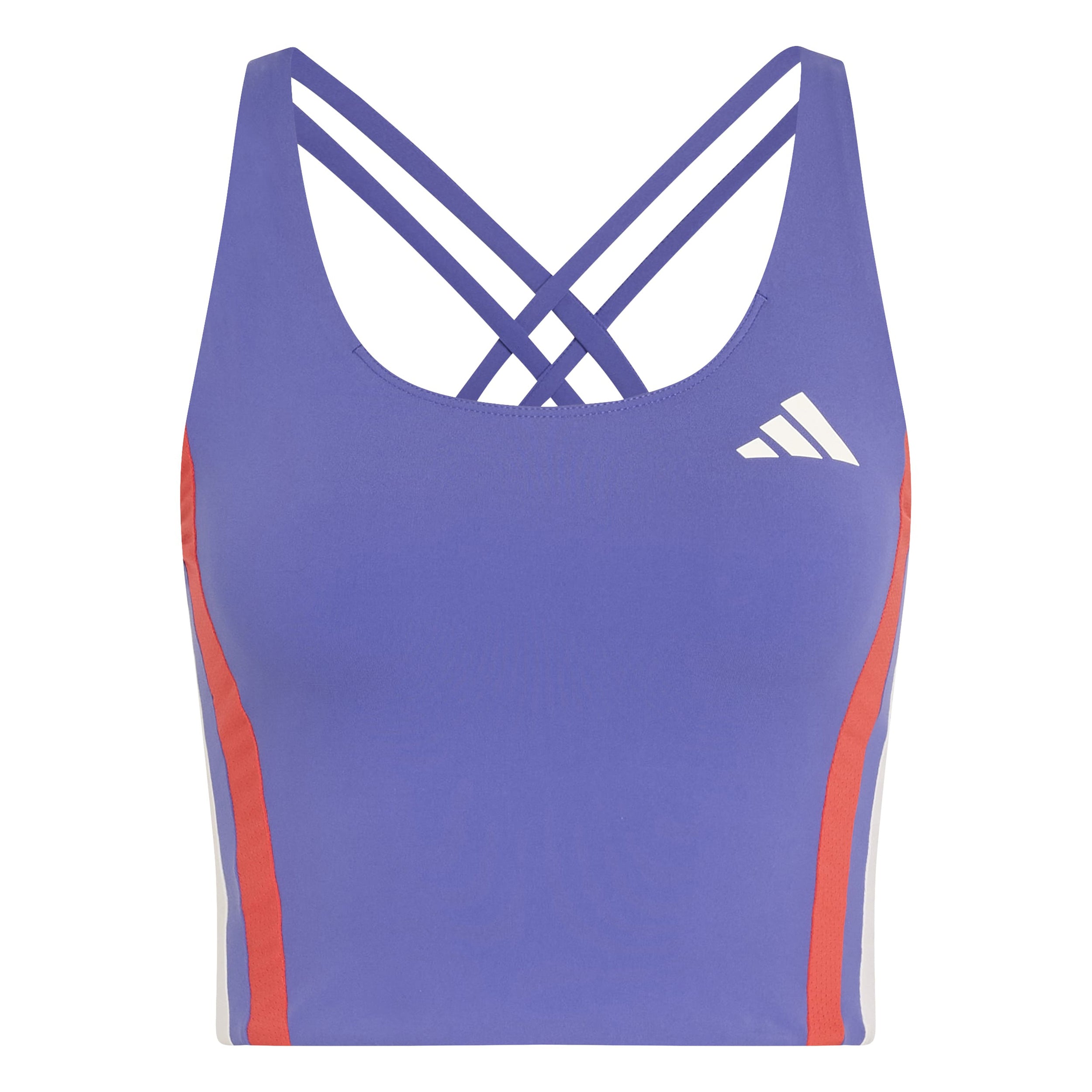 adidas adizero Archive Camicia da corsa Donna - blu, rosso