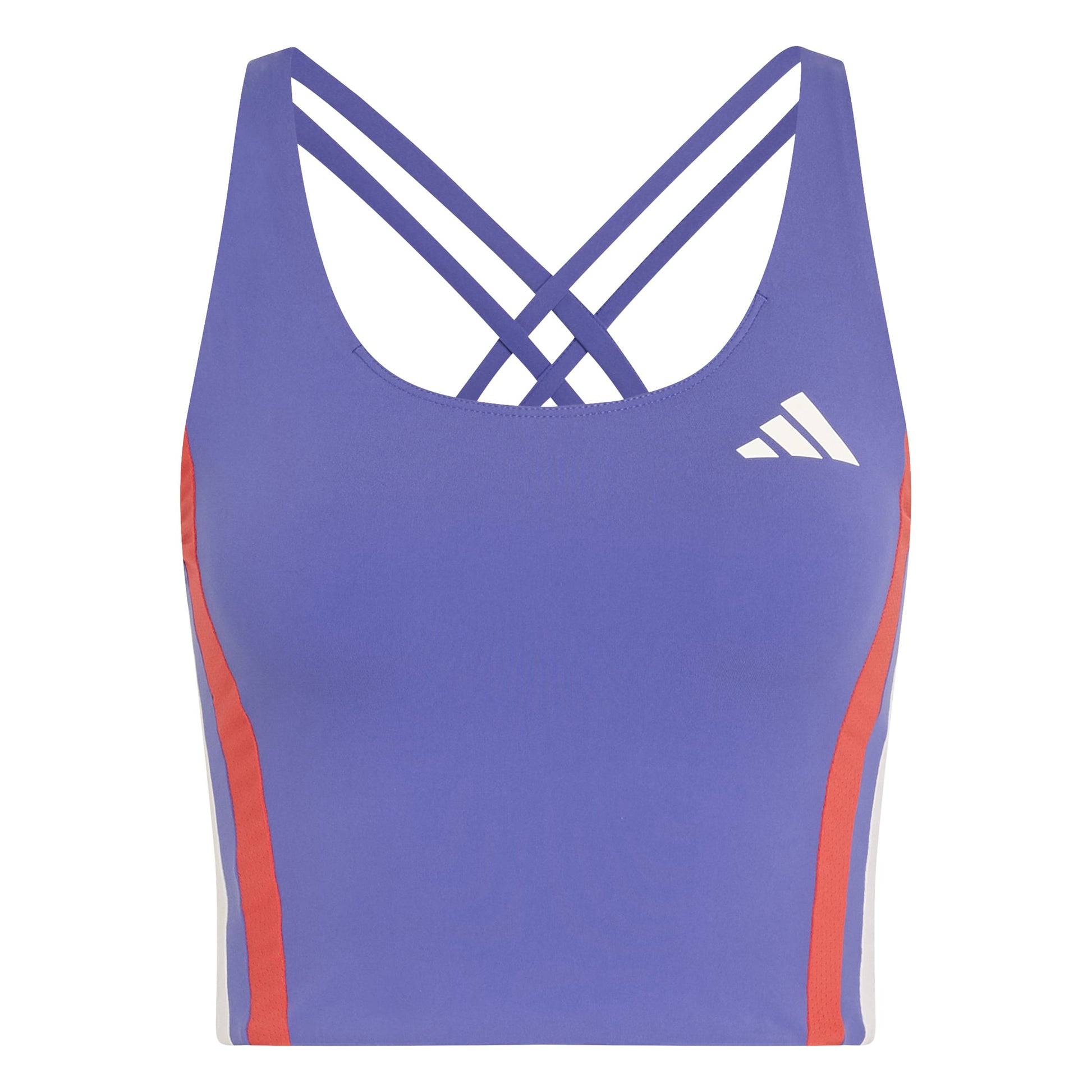 adidas adizero Archive Camicia da corsa Donna - blu, rosso