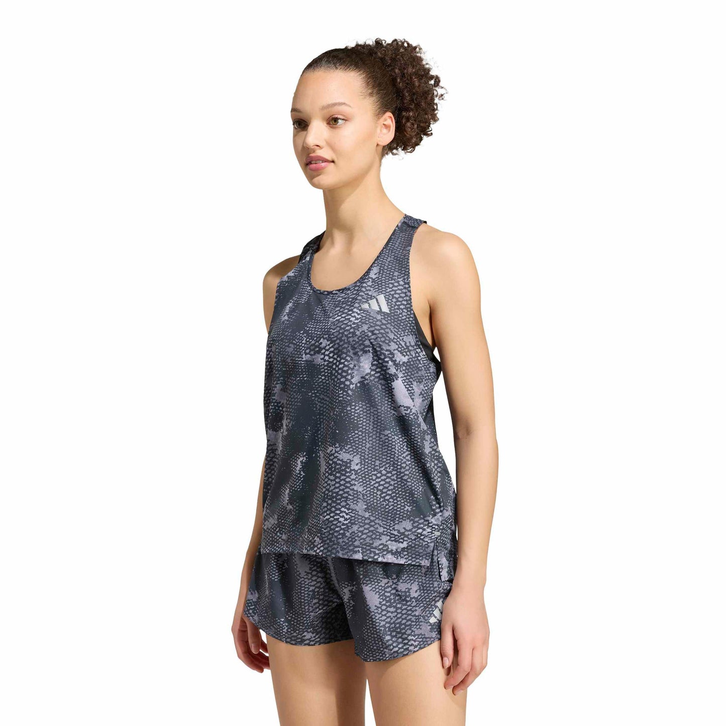 adidas adi365 Camicia da corsa Donna - grigio