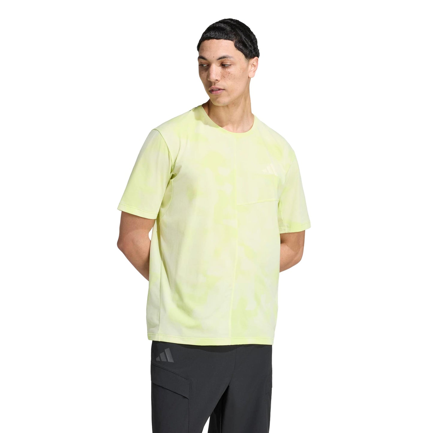 adidas Terrex MT Camicia da corsa Uomini - giallo