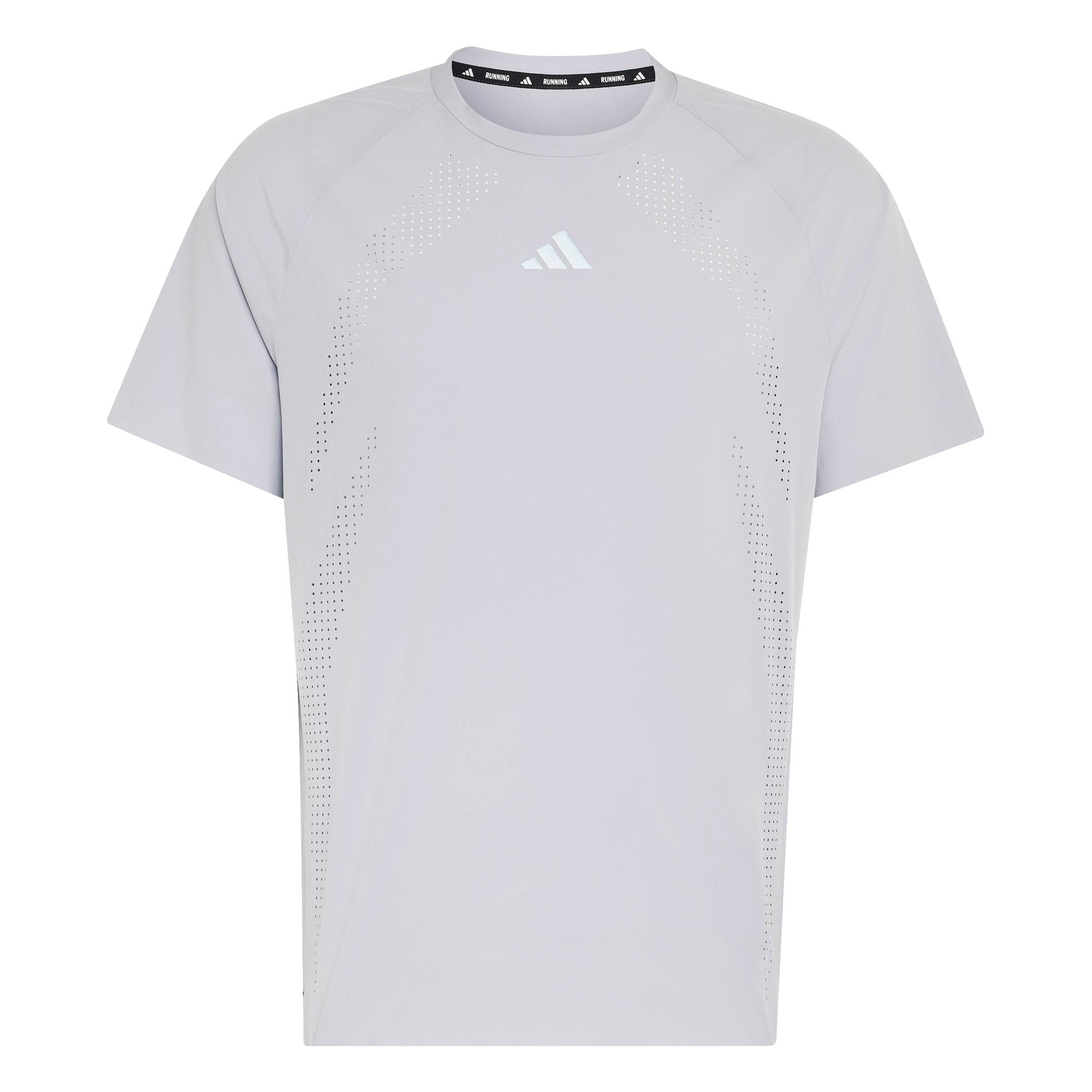 adidas adi365 Camicia da corsa Uomini - grigio