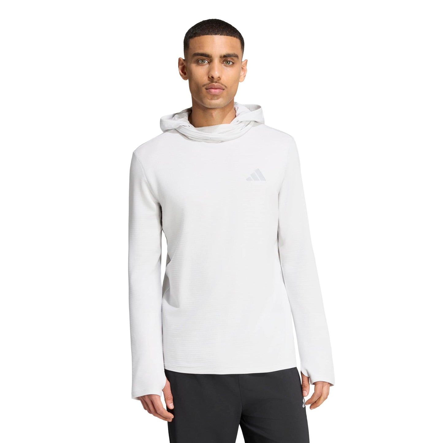 adidas adi365 Winterized Camicia da corsa Uomini - grigio