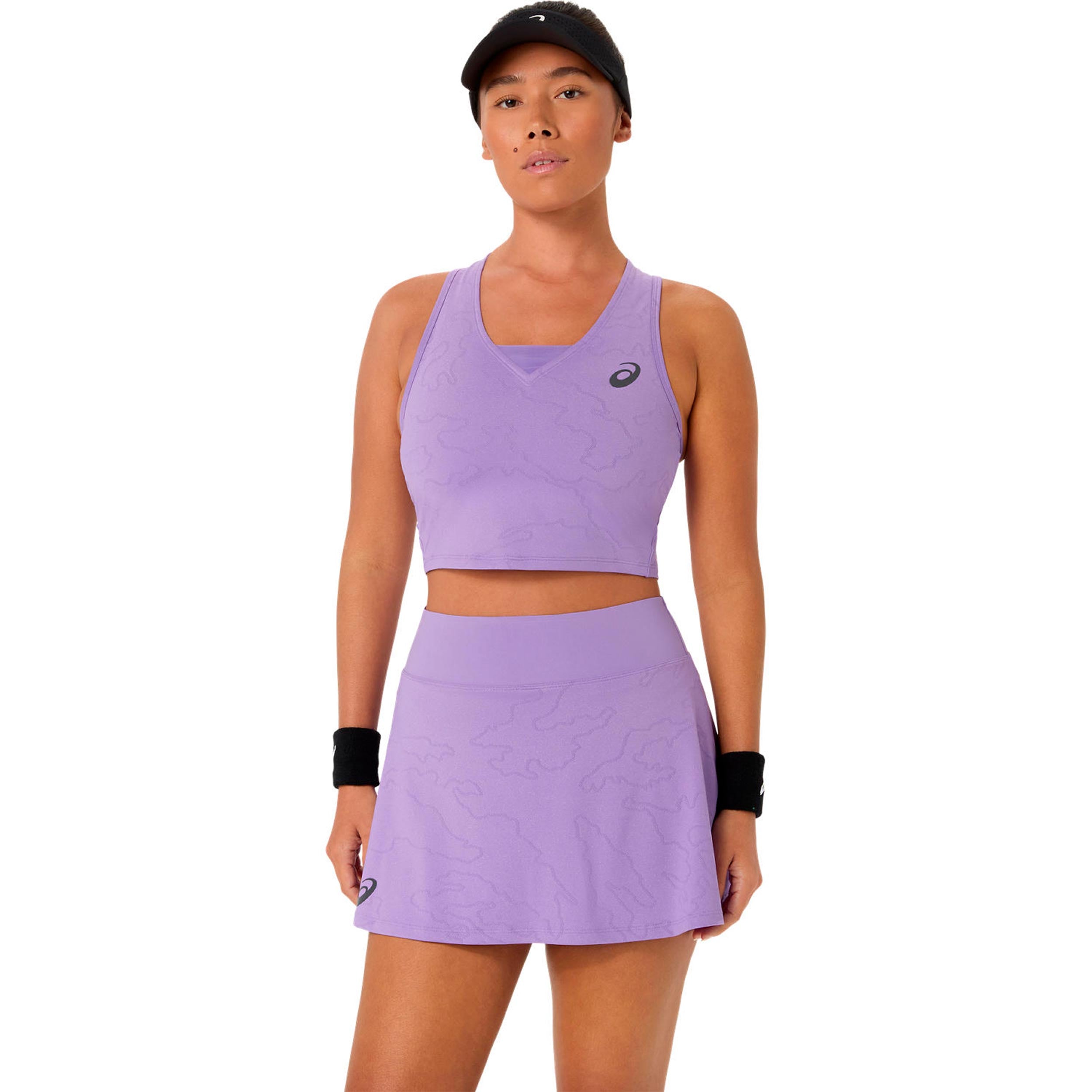 ASICS Match Jacquard Night Energy Canottiera Donna - lilla