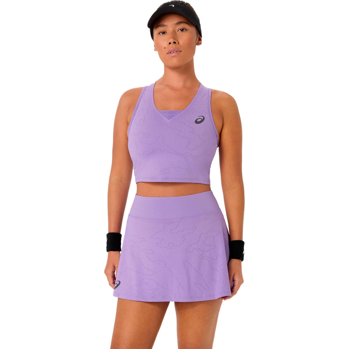 ASICS Match Jacquard Night Energy Canottiera Donna - lilla