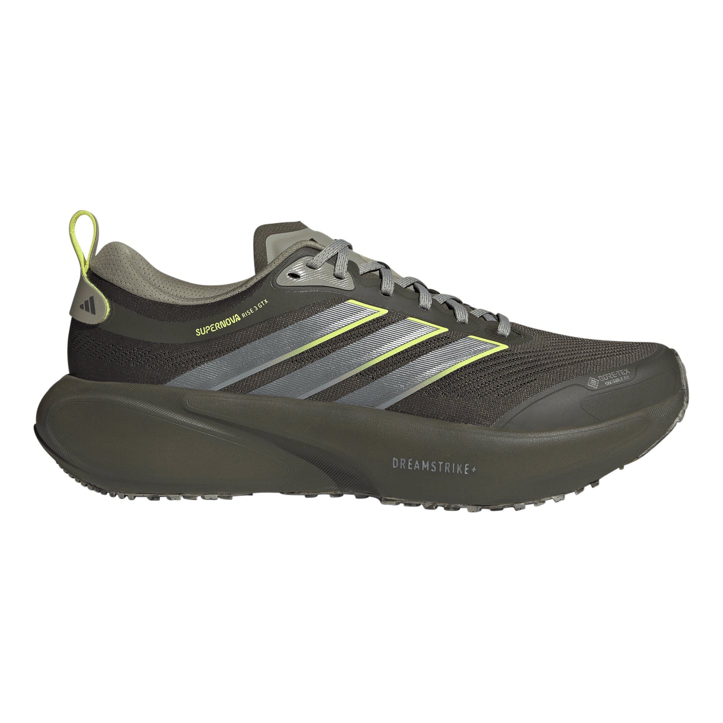adidas Supernova Rise 3 GTX Scarpe neutrali Uomini - oliva, giallo neon